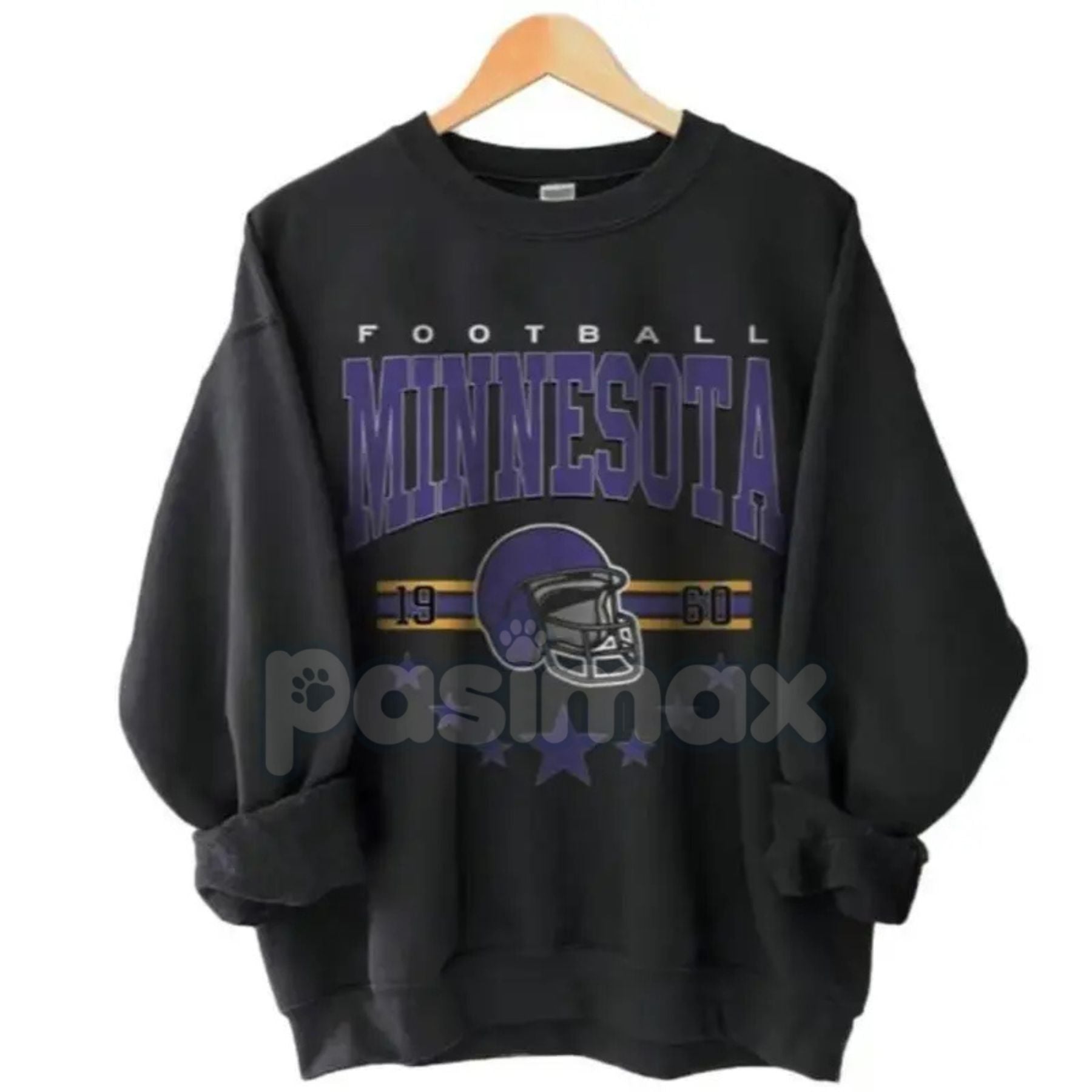 Vintage 90s All Team Football Sweatshirt – Retro Unisex Fan Gift Sweater