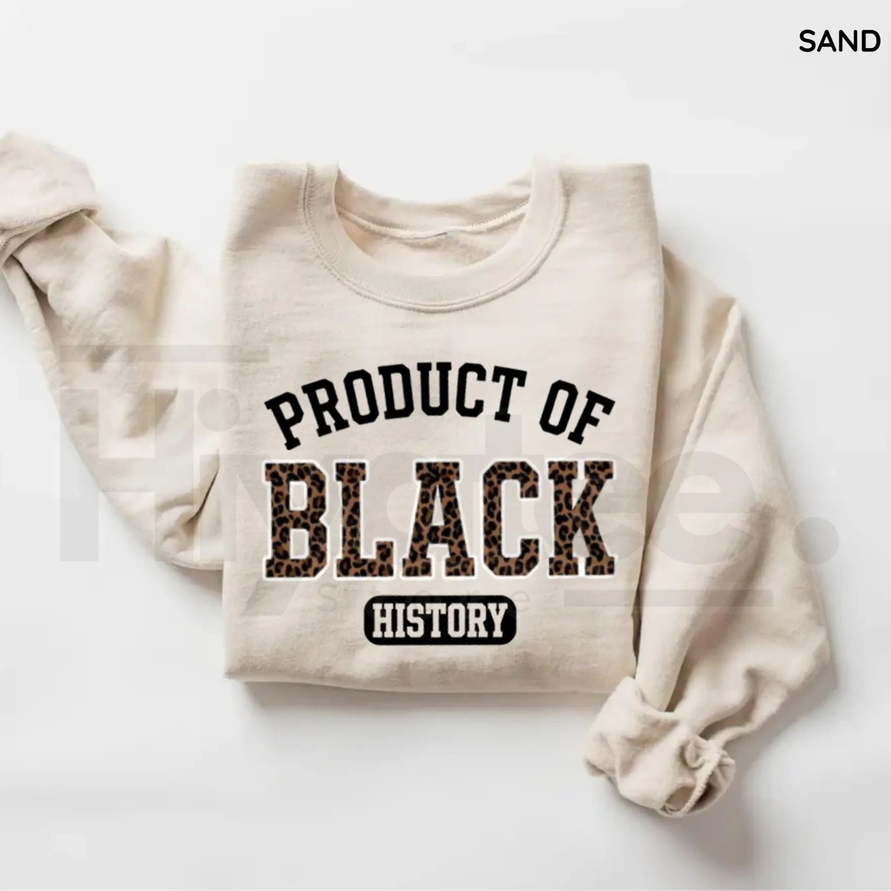 Product of Black History Sweatshirt: Black History Month 2026 Pride Crewneck