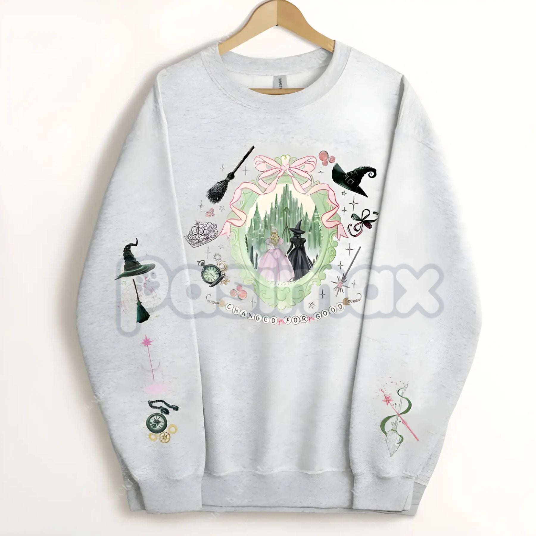 Enchanted Emerald Friendship Sweatshirt – Magical Best Friend Matching Crewneck