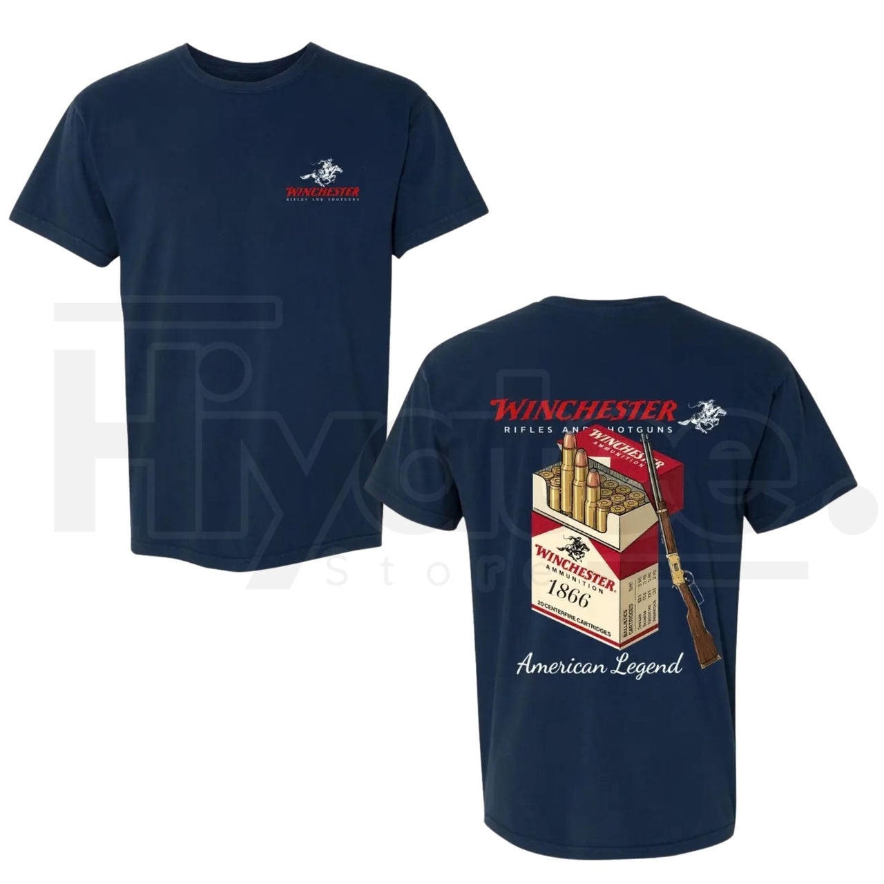 Winchester American Legend 1866 T-Shirt – Vintage Hunting & Ammo Tee
