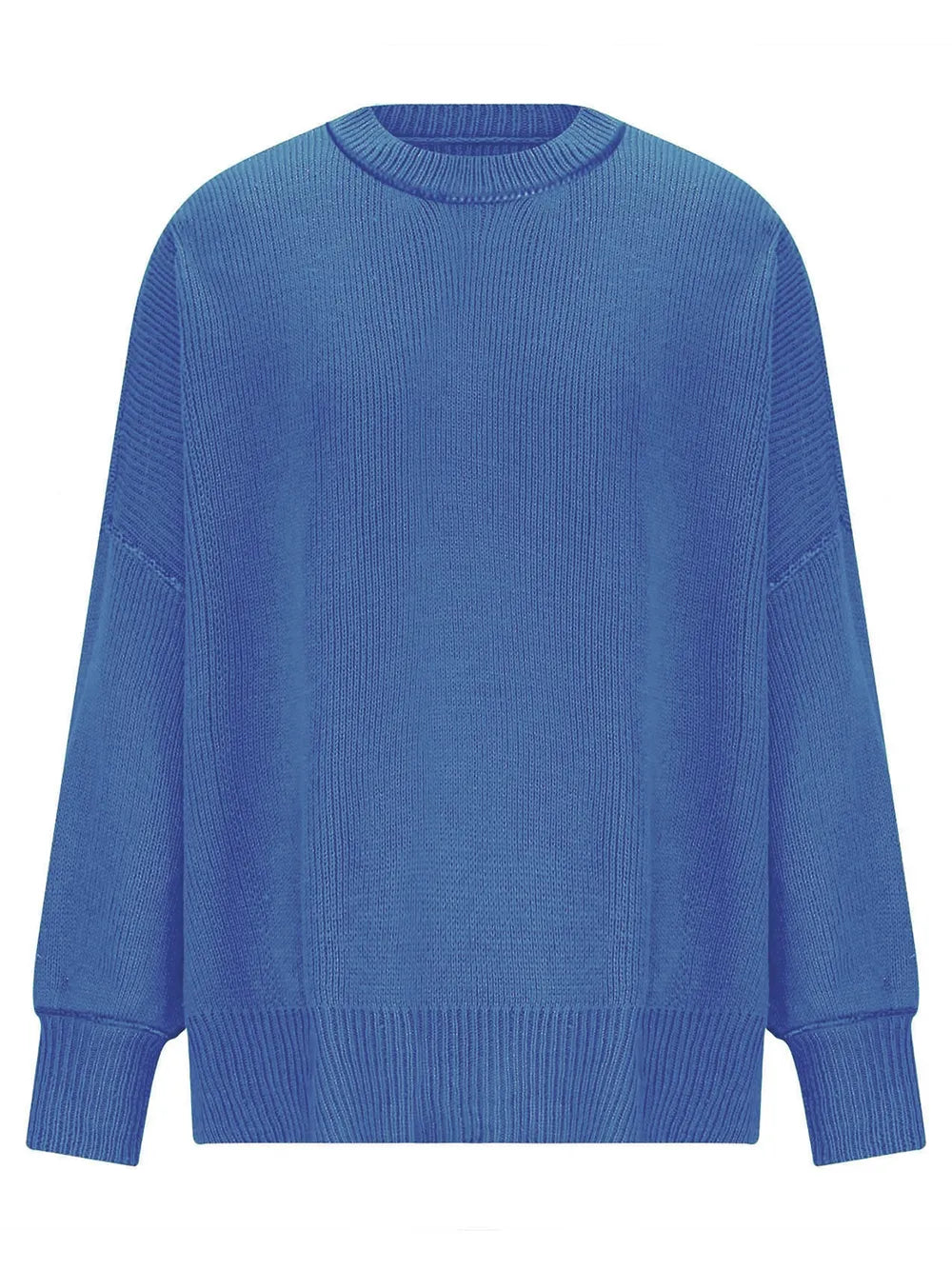 Round Neck Long Sleeve Sweater