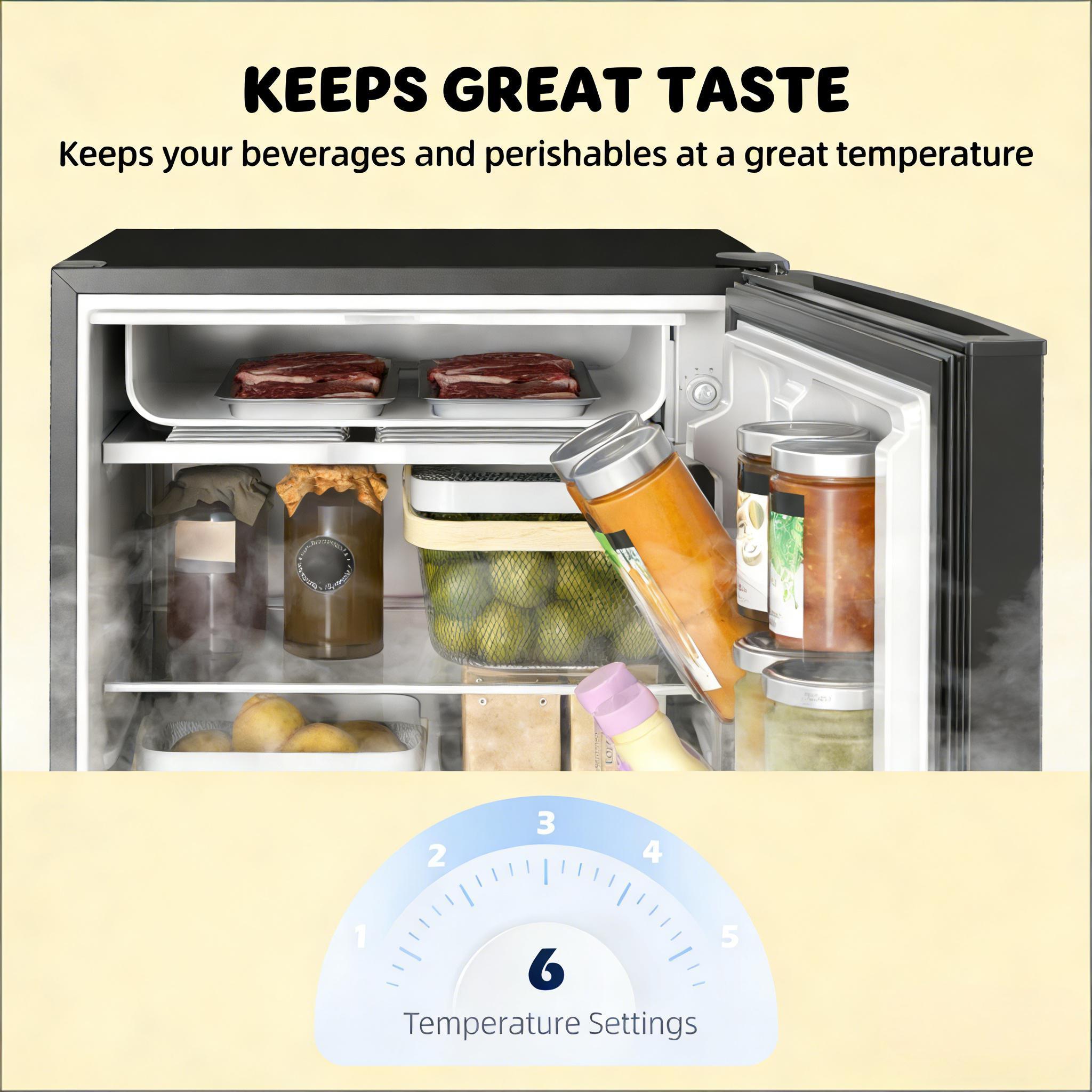 Home Refrigerator,Single Door Refrigerator,Modern Mini Fridge,Office Compact Refrigerator