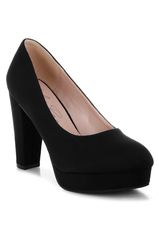 Olanta Block Heel Pumps