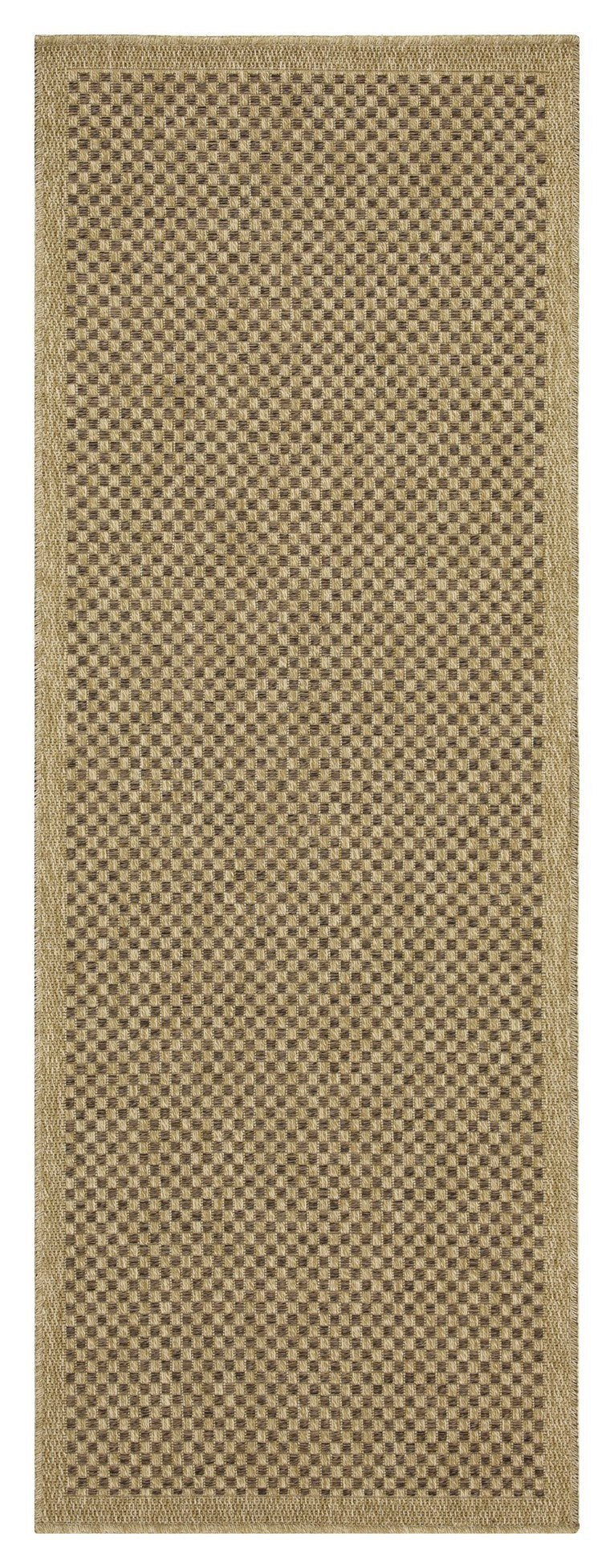 Earth GC_NTL1005 Jute/Mocha 7 ft. 10 in. x 10 ft. 3 in. Indoor/Outdoor Area Rug
