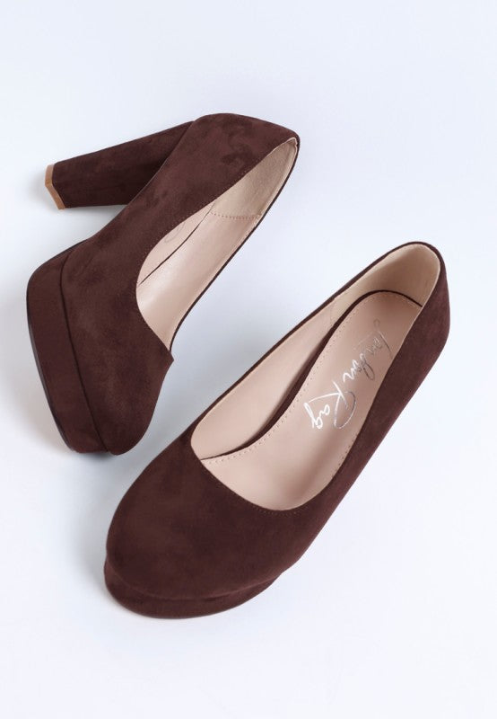 Olanta Block Heel Pumps