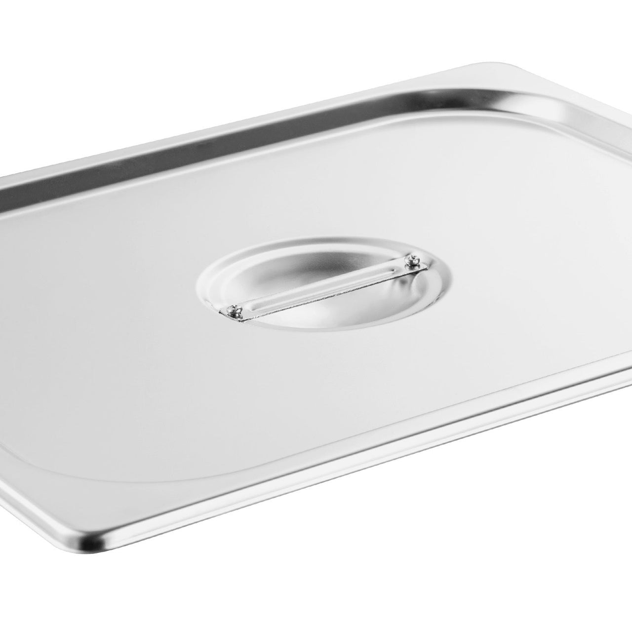 8 Pack Hotel Pans, 1/2 Size Anti-Jam Steam Pan with Lid, 0.8mm Thick Stainless Steel Steam Table Pan, 4-Inch Deep Commercial Table Pan, Catering Storage Food Pan, for Industrial & Scientific
