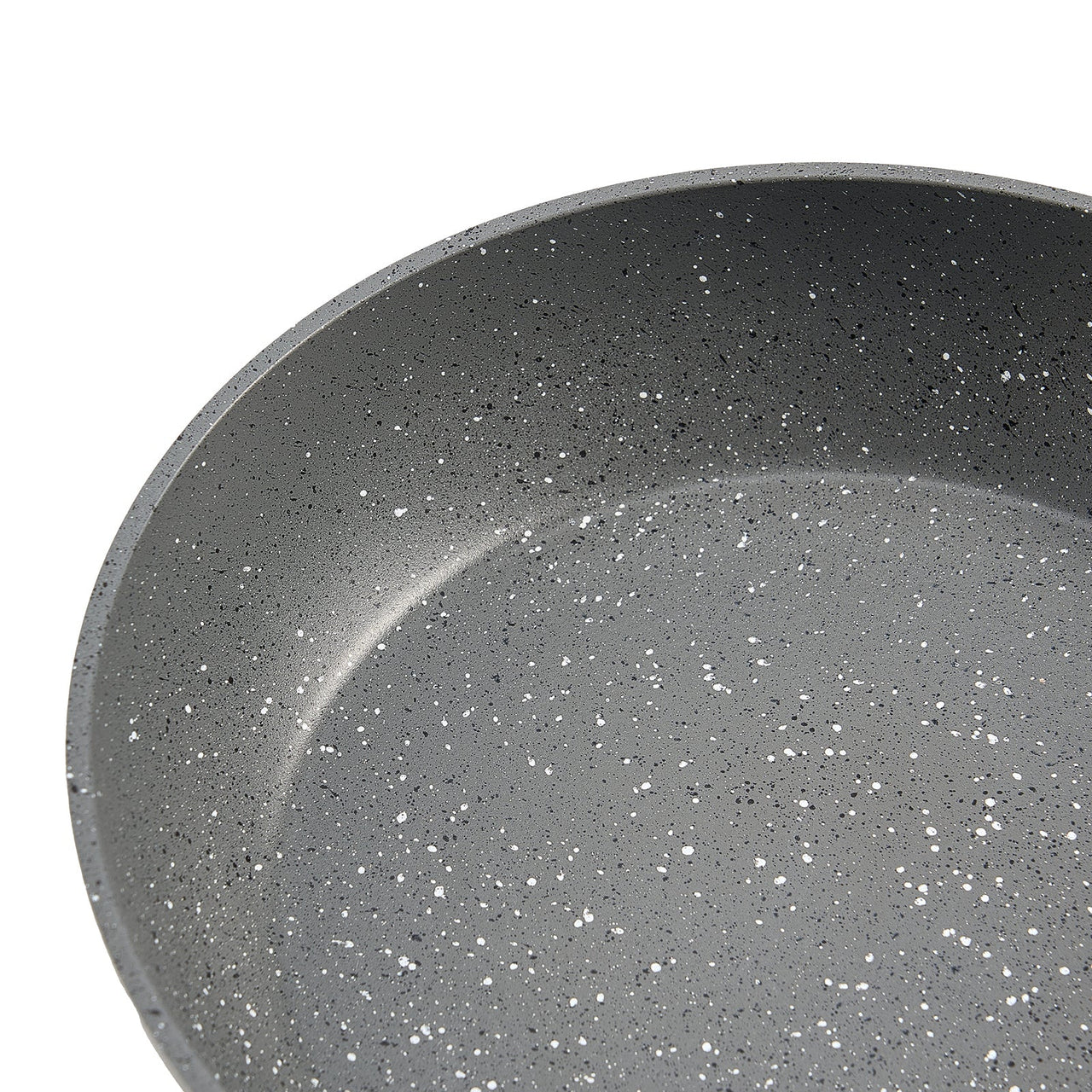 3 Piece Frying Pan Aluminum Skillet Set 9.5 11 12 in Nonstick Pre-Seasoned Grey