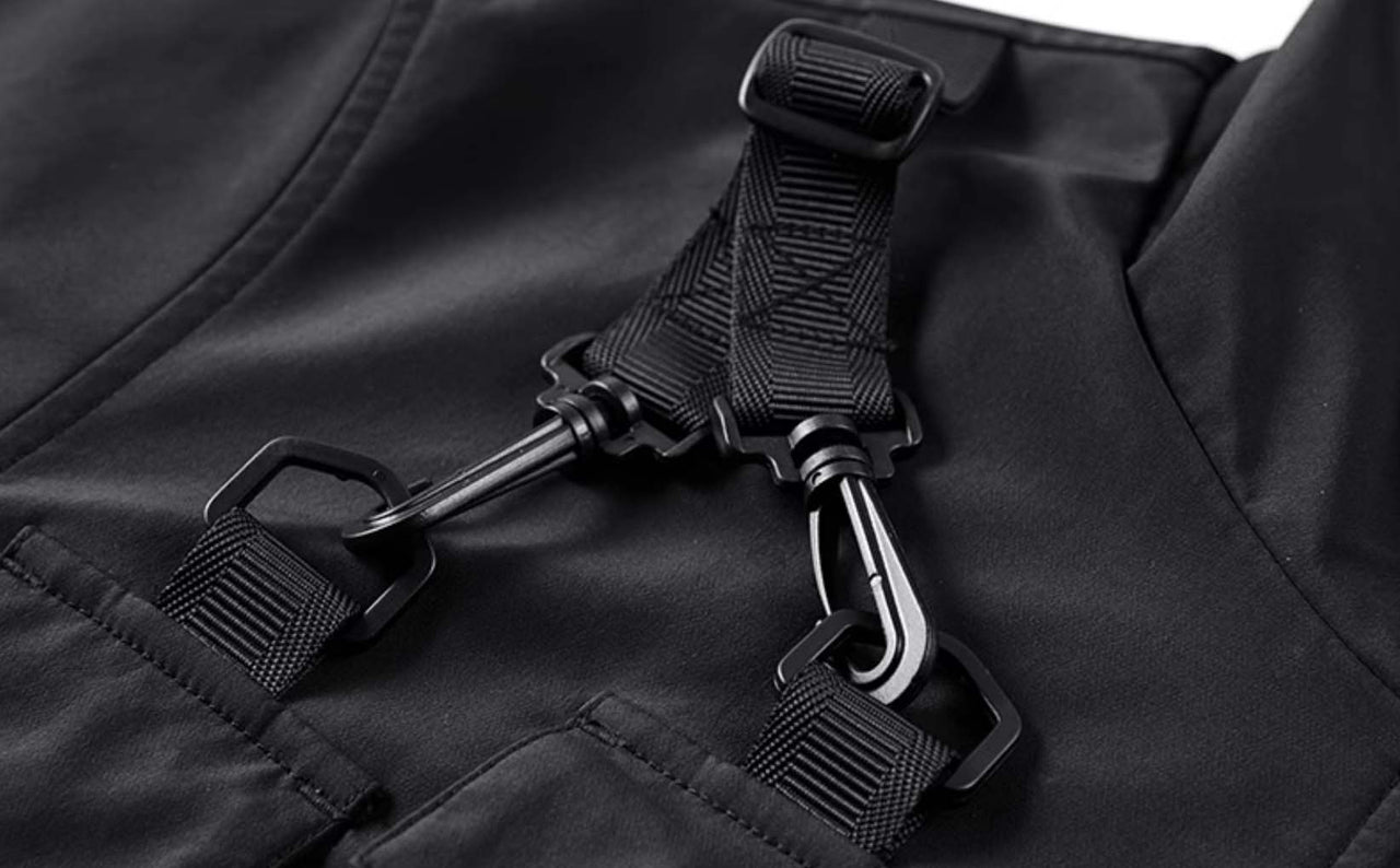 IBJ333 Tactical Matte Black Jacket