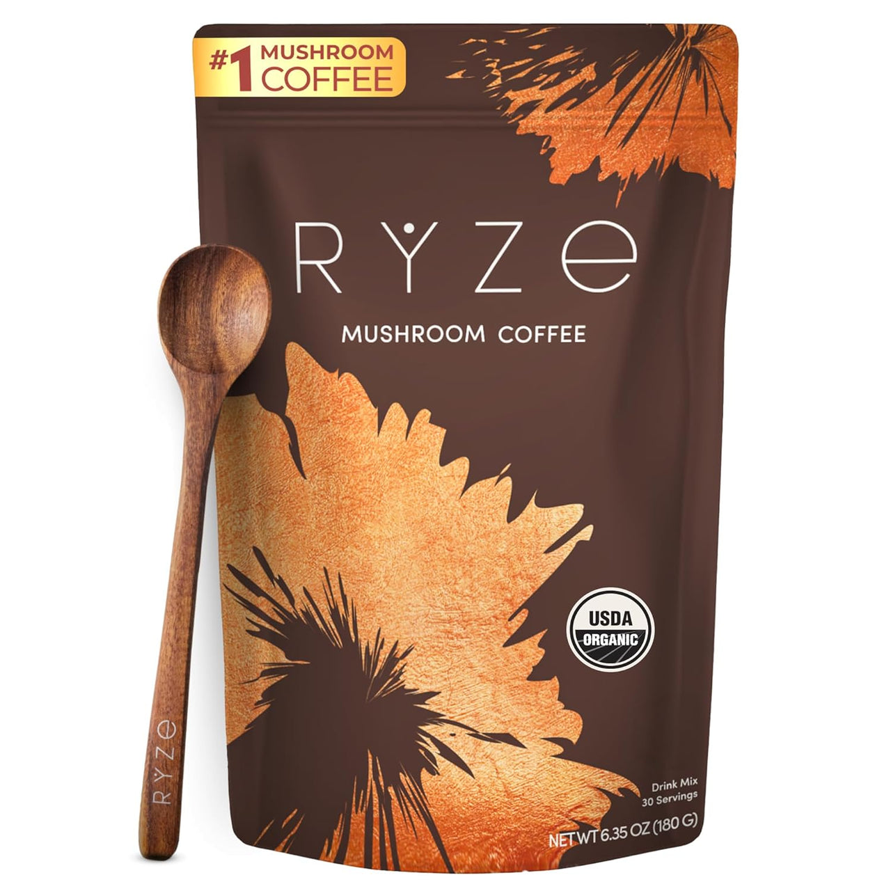 Mushroom Coffee – Premium Organic Mushroom Coffee Blend with Adaptogens for Focus, Energy & Immunity
