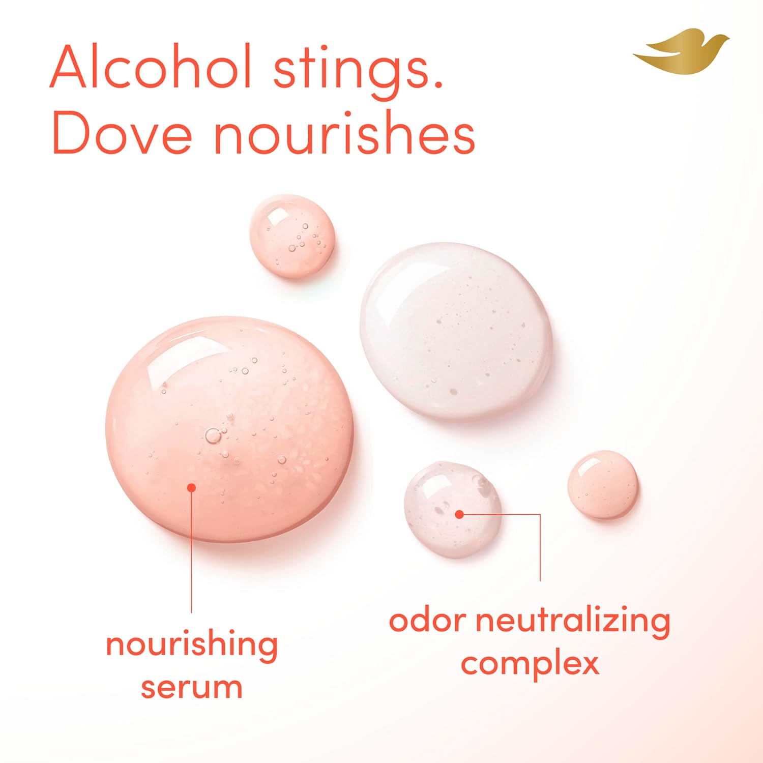 Dove Whole Body Deo Alcohol Free Deodorant Spray for Women 72-hour odor control Peach Glow 4 oz