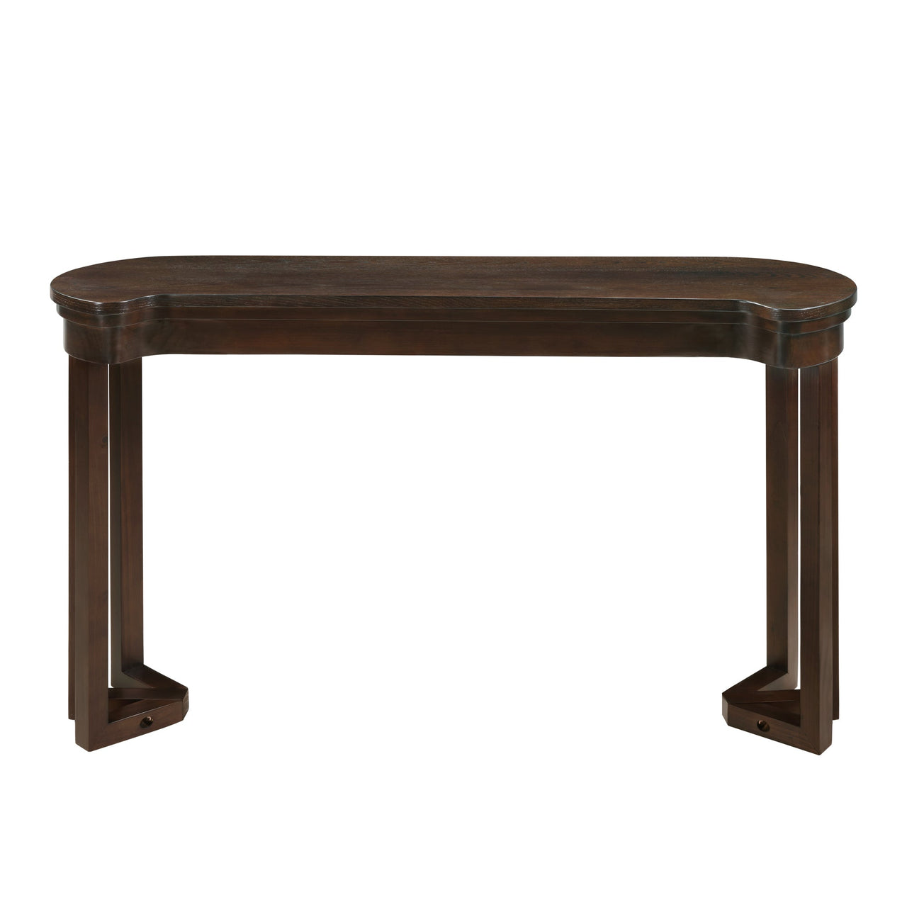 4 Piece Bar Table Set with3 PU Upholstered Bar Stools, Breakfast Table with 3 Padded Stools Solid Wood Counter Height Dining Table Set for Living Room, Dining Room.  Espresso