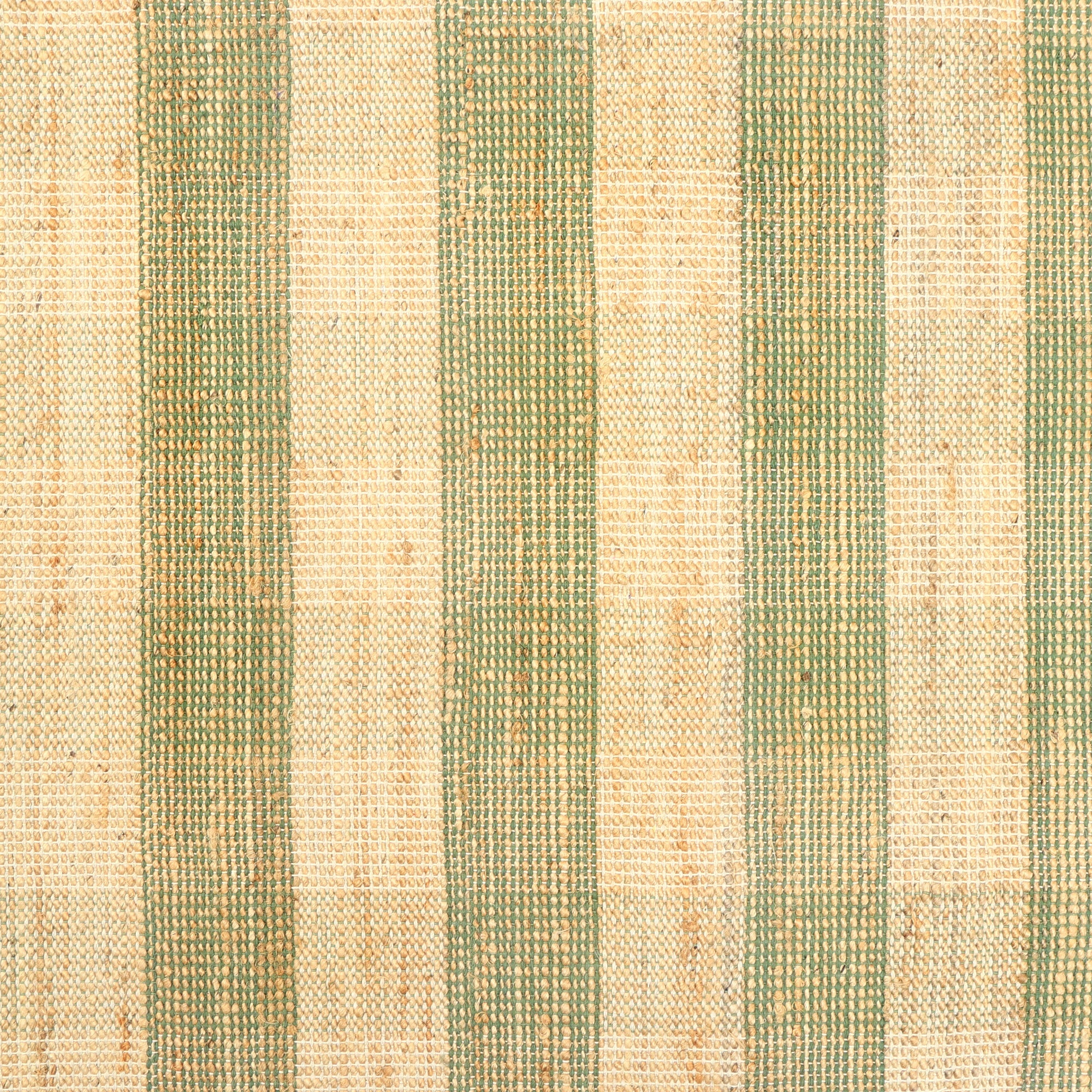 Area Rug, Jute Rug, Durable Green Plaid Rug, 8X10 ft