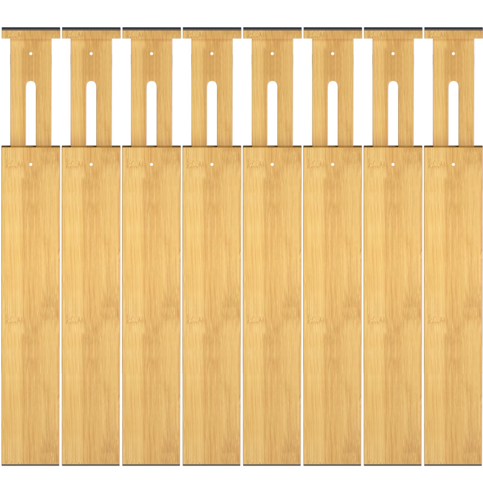 Ryqtop Bamboo Drawer Dividers17-22