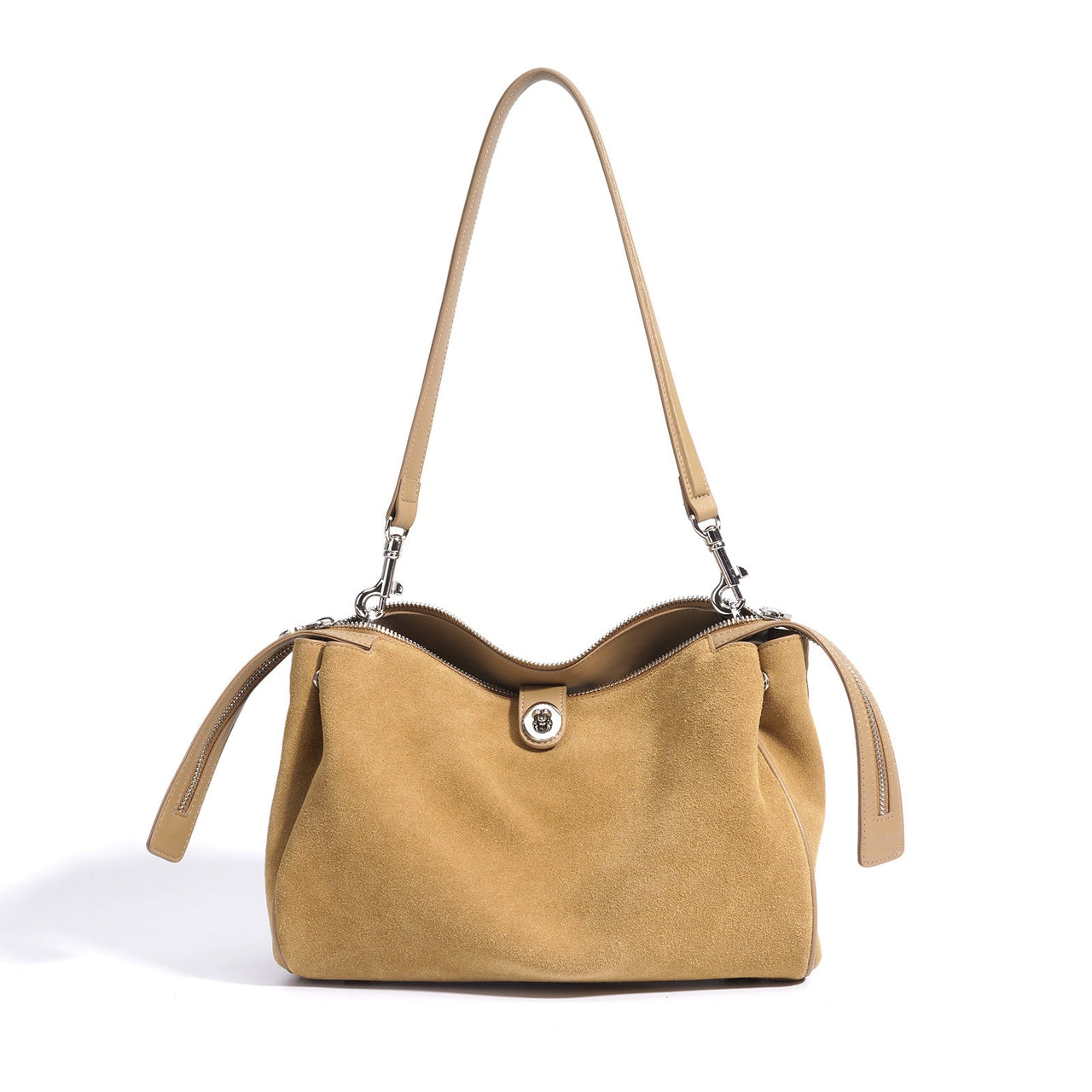Luxury Niche Fashion Crossbody Bag Made From Genuine Leather