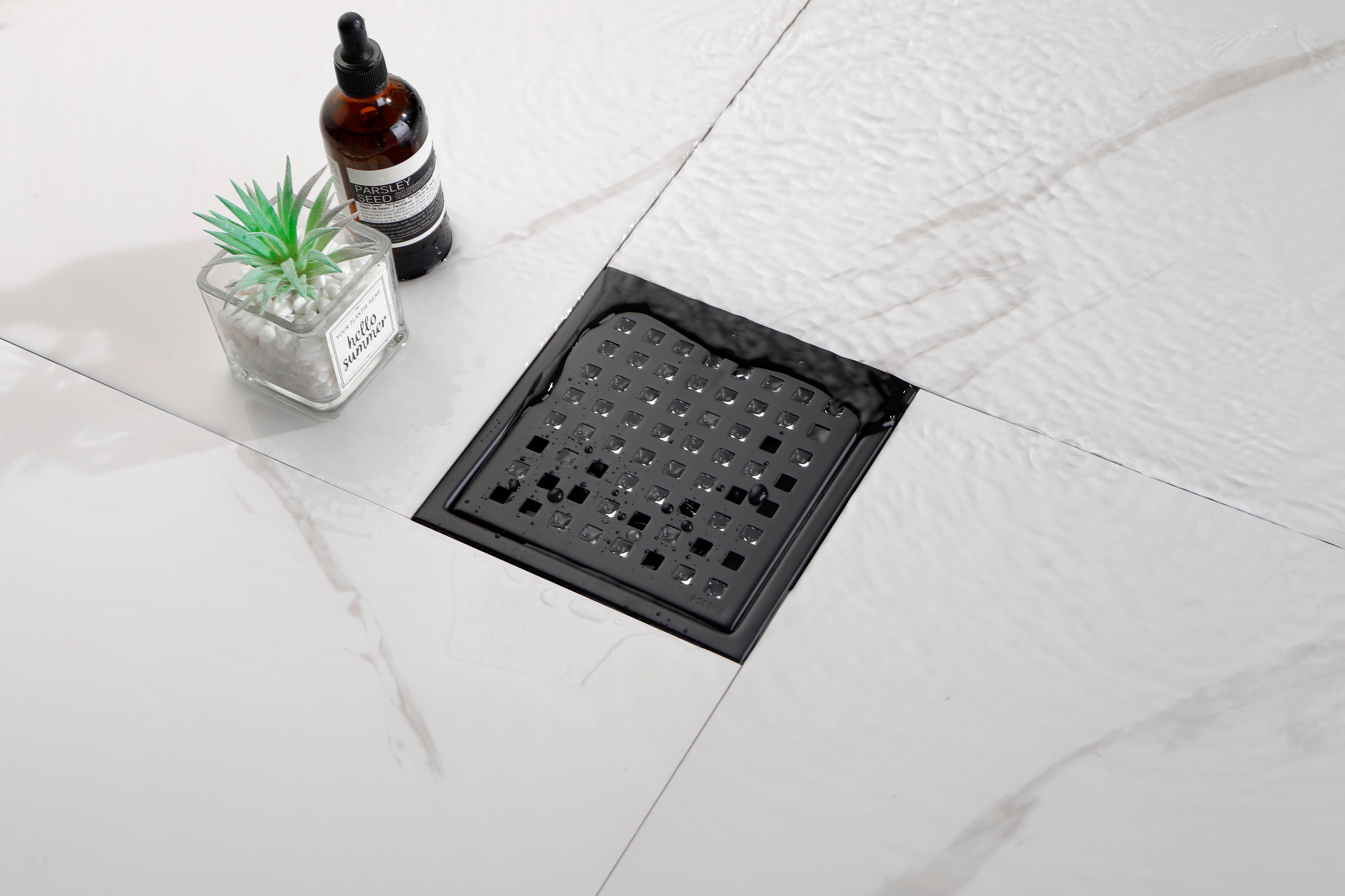 6 Inch Square Shower Floor Drain