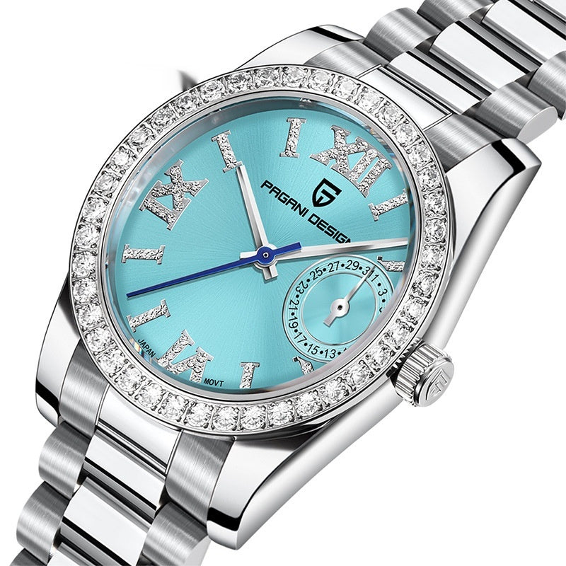 Women's Watch Stainless Steel Waterproof Watch (See size chart where applicable)
