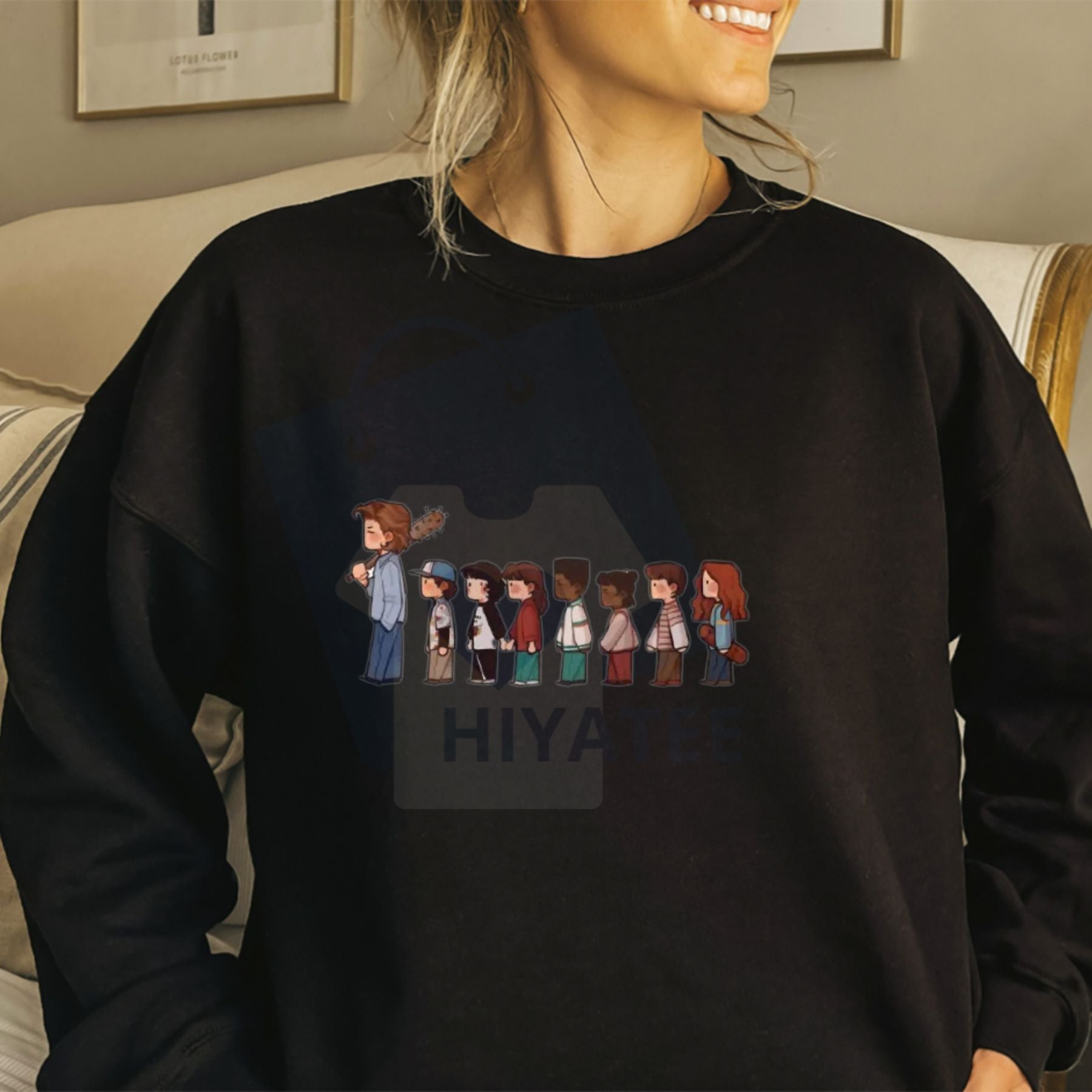 Stranger Steve and Seven Dwarfs Sweatshirt: Stranger Things Movie Pullover, Funny Holiday Mashup, Xmas Gift For Men