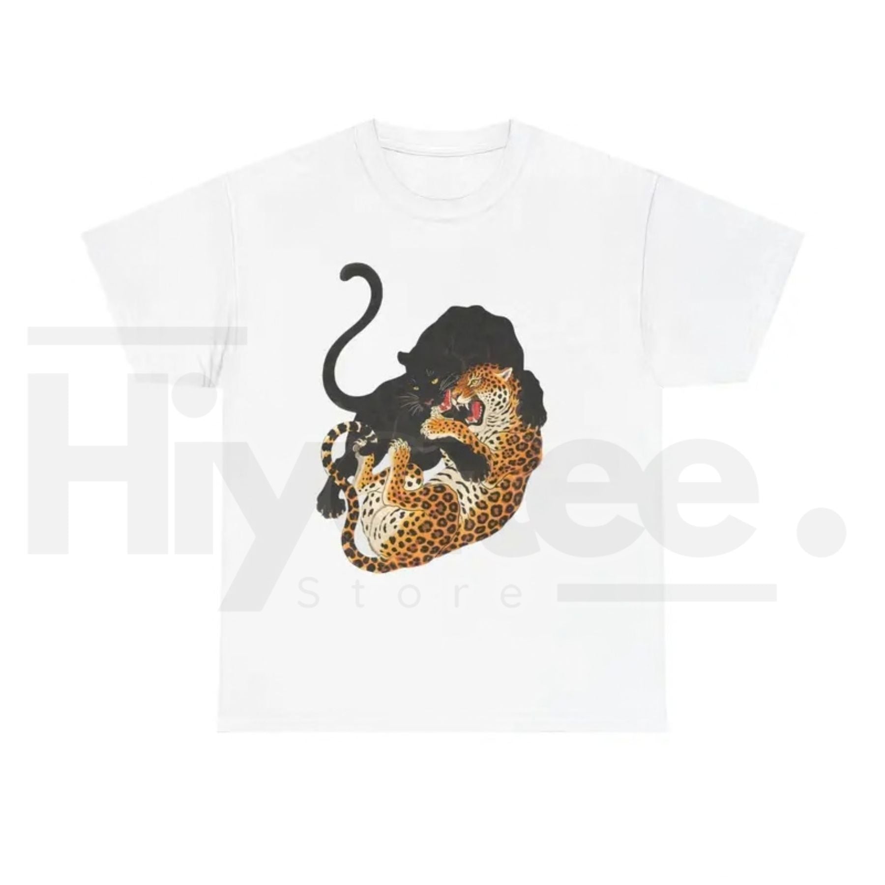 Jungle Fury Graphic Tee – Wild Jungle Aesthetic Unisex Streetwear Shirt