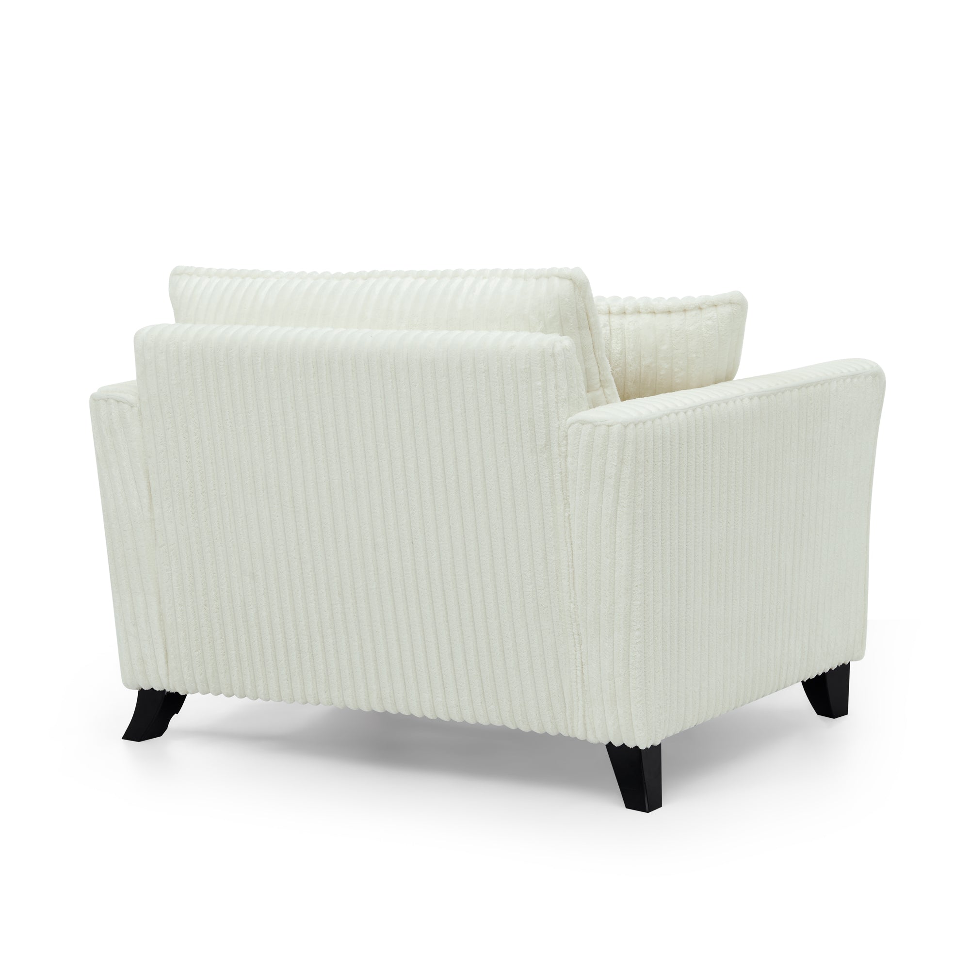 Lazy sofa chair, comfortable single-person sofa chair, with a backrest and soft seat cushion, having armrests on both sides, suitable for living room and bedroom - Beige