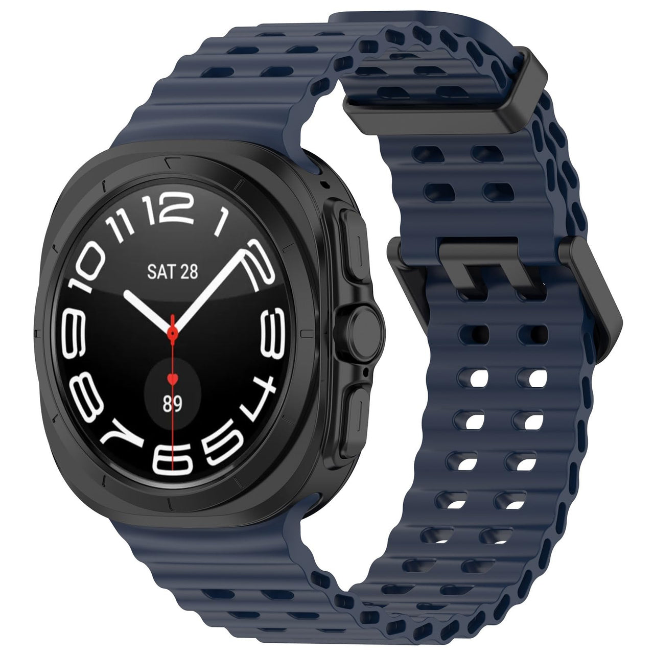 Galaxy Watch Ultra Bands Compatible with Samsung Watch Ultra Band 47mm Silicone Strap for Samsung Watch Ultra 47mm Watch Bands Women Men Replacement Accessory fit Samsung Galaxy Watch Ultra Band