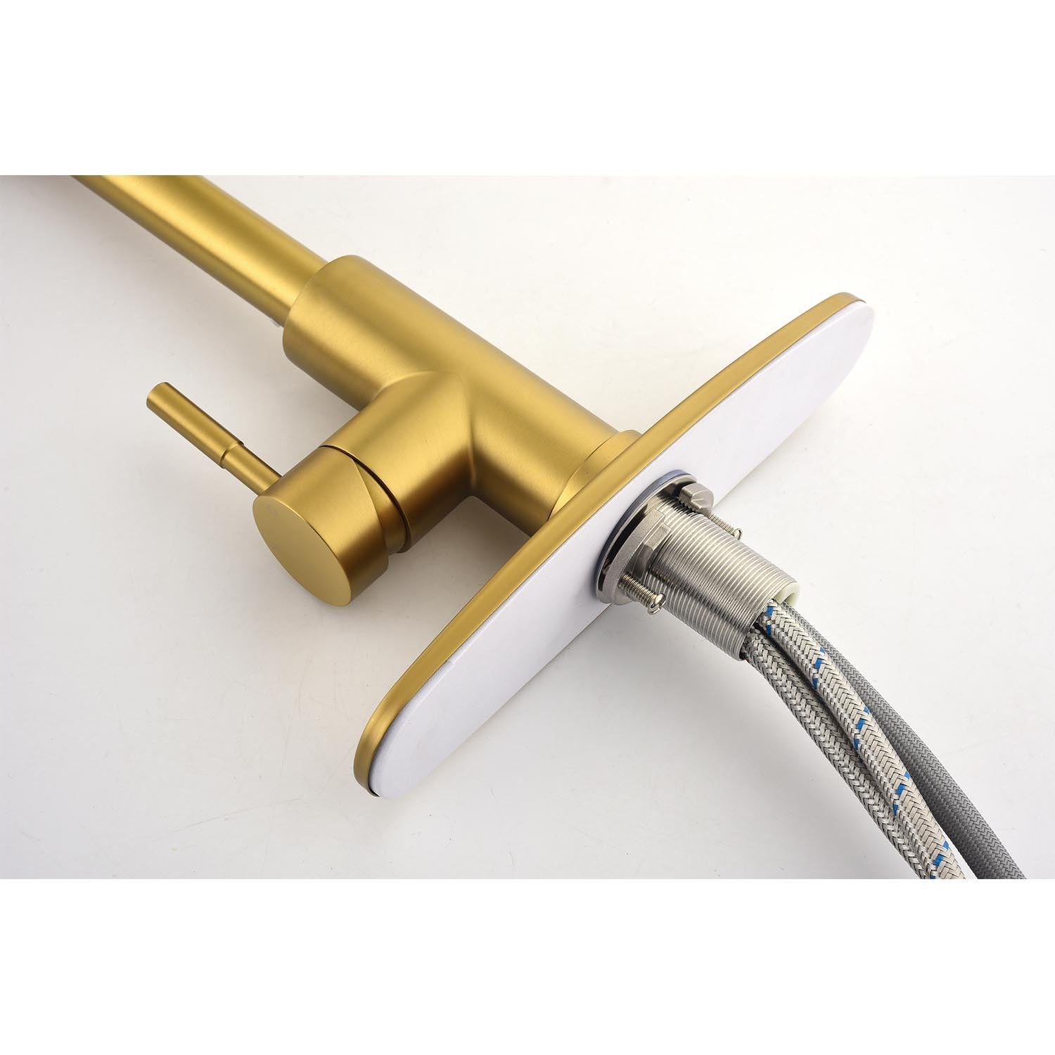 Pull down Single Handle Spring Kitchen Faucet