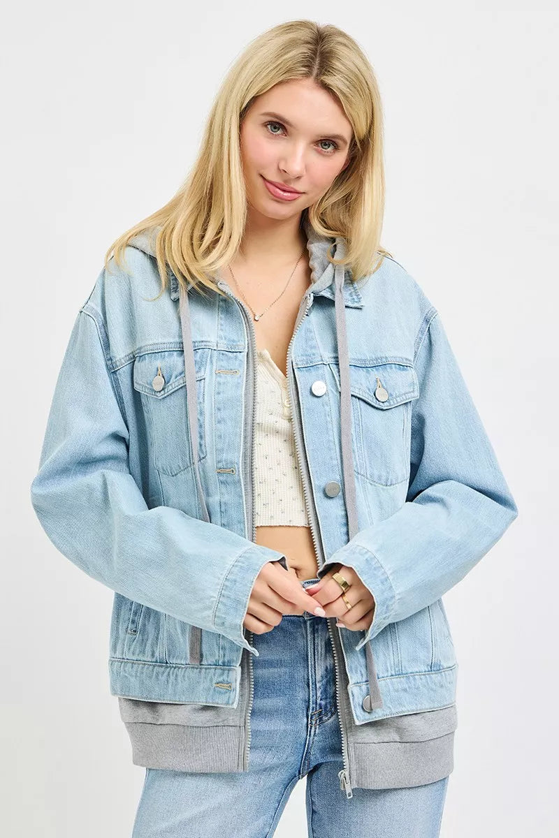 RISEN Oversized Hoodie Jacket