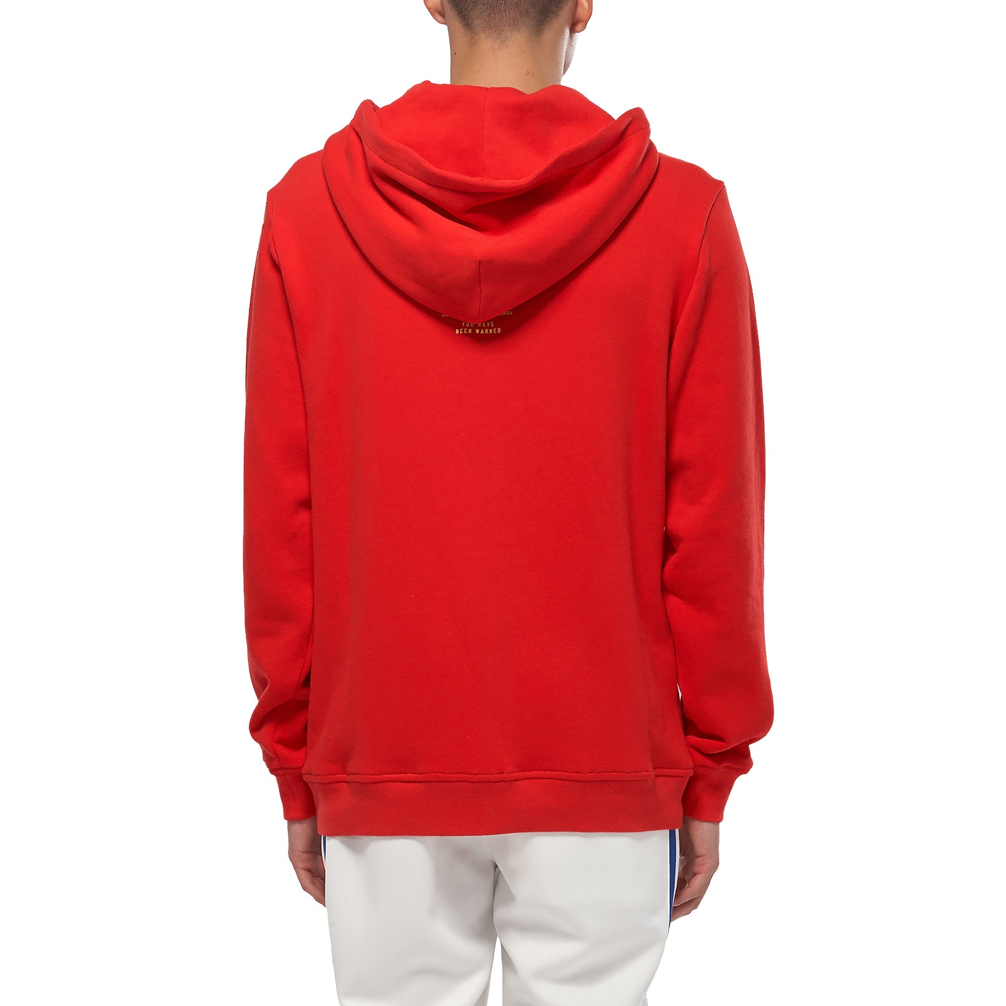 Konus Men's Graphic Pullover Hoodie in Red