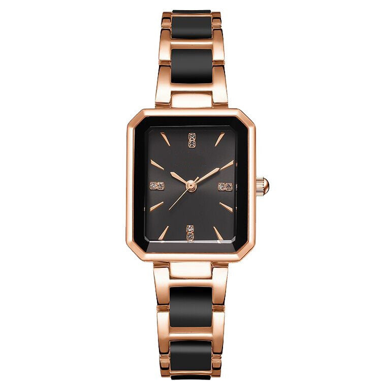 Women's Fashion Ceramic Square Watch