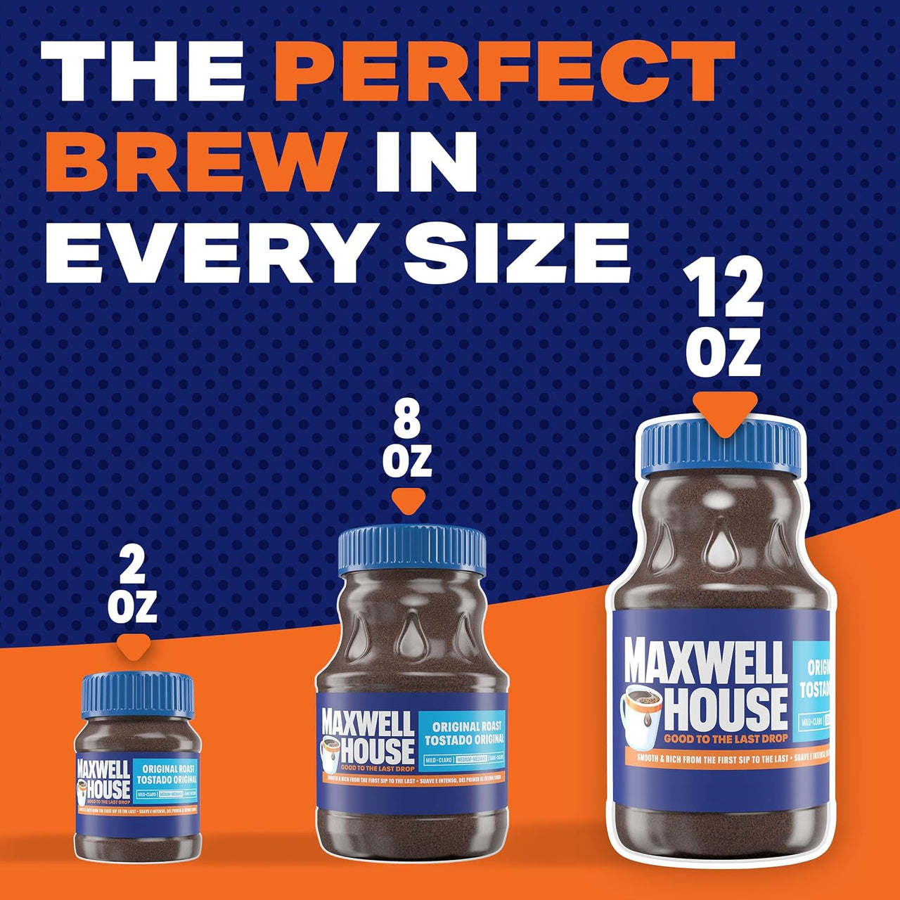 Maxwell House Original Medium Roast Instant Coffee (12 oz Jar)