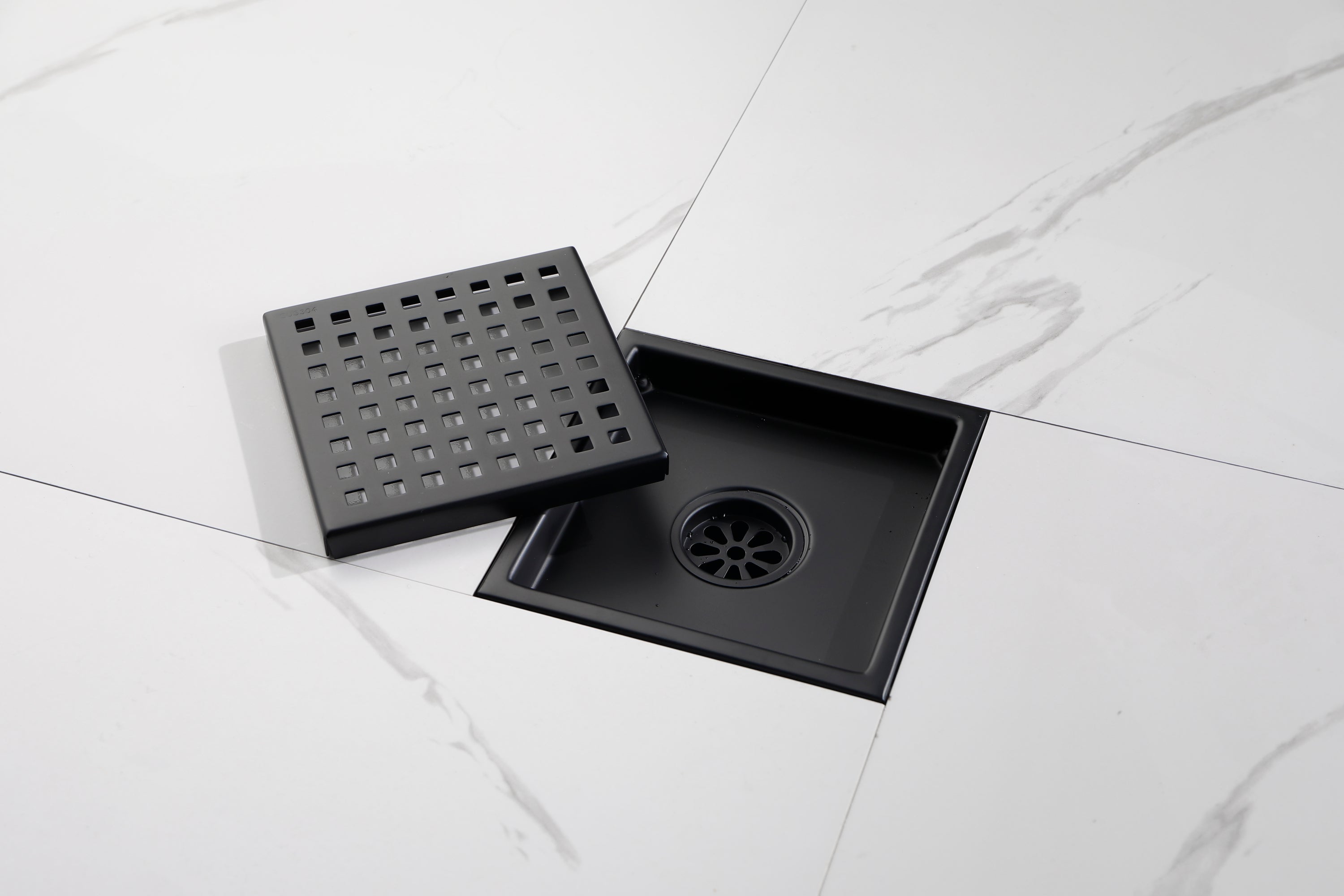 6 Inch Square Shower Floor Drain