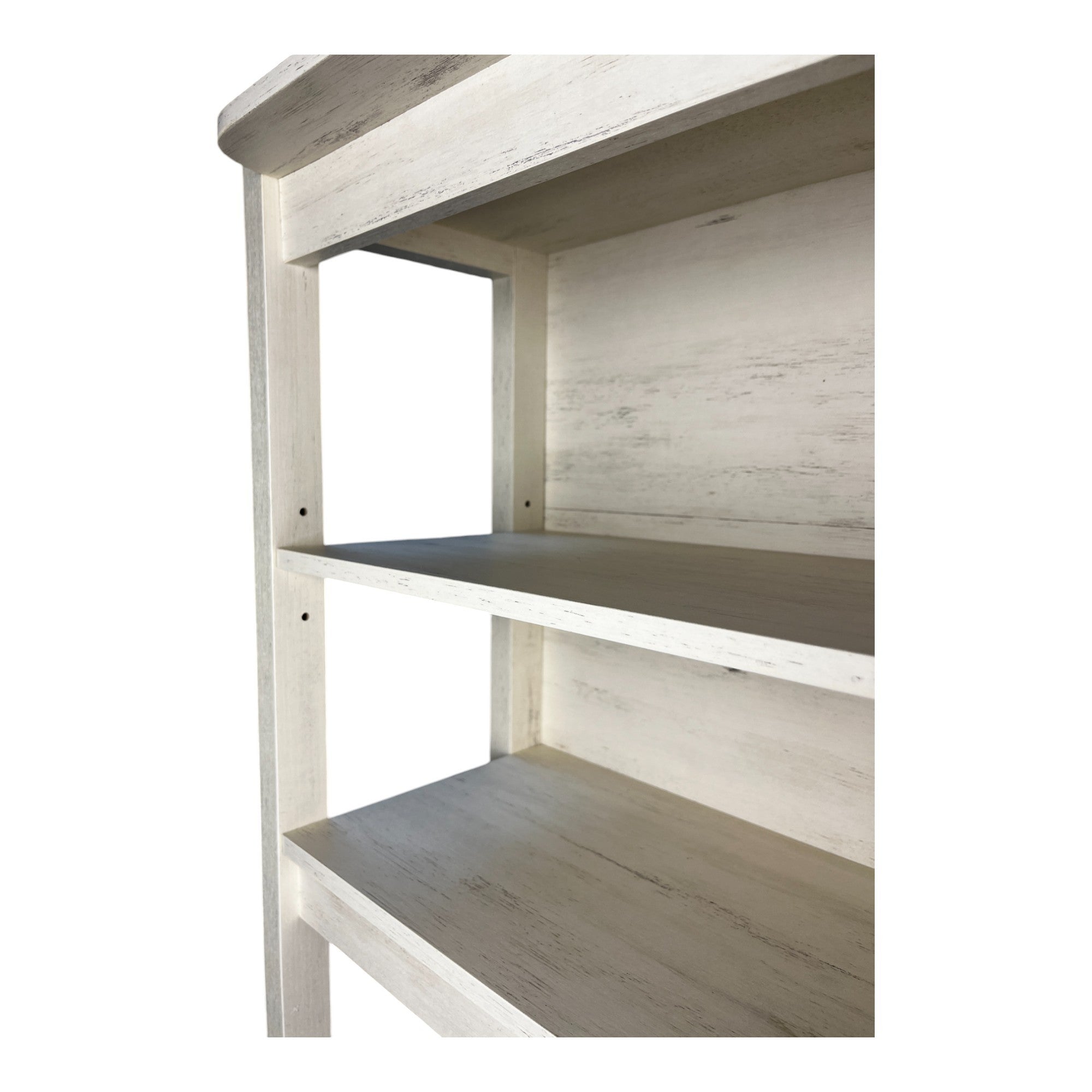 31.5' White and Black color 5-Tier Bakers Rack for Kitchen with Storage, Coffee Bar, Kitchen Shelves,  Microwave Stand