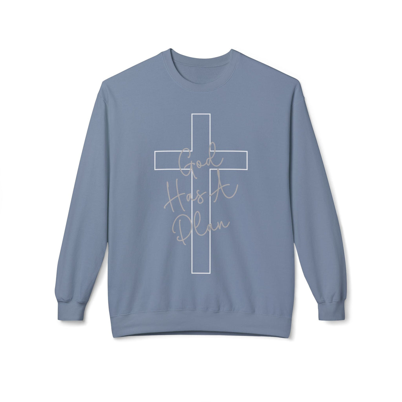 God Has a Plan Crewneck Sweatshirt – Jeremiah 29:11 Christian Pullover