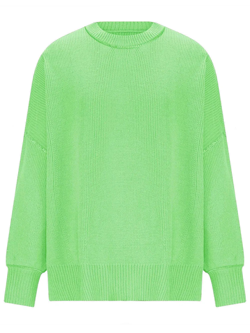Round Neck Long Sleeve Sweater