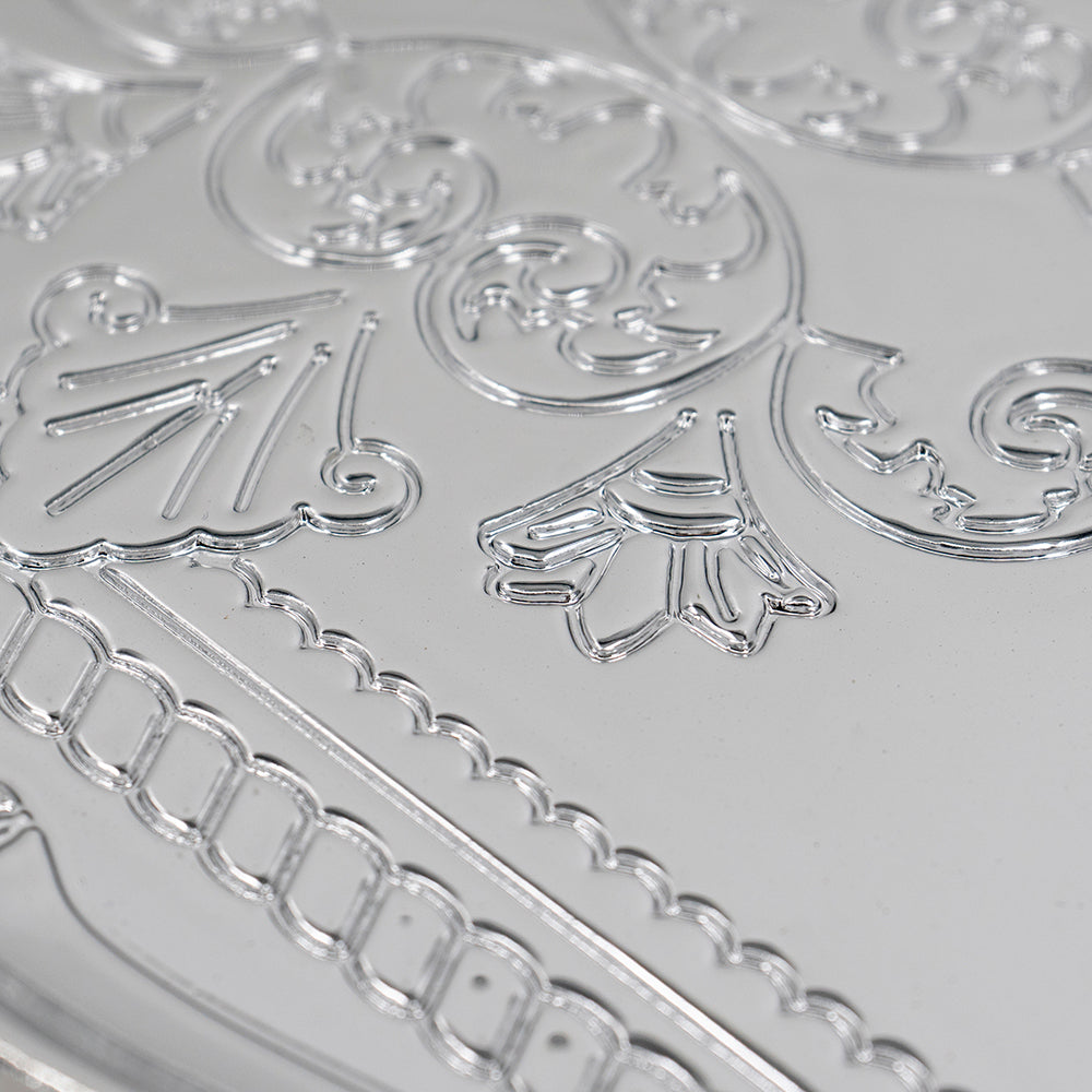6 Pack Plastic Charger Plate, 11.8' x 9.1'