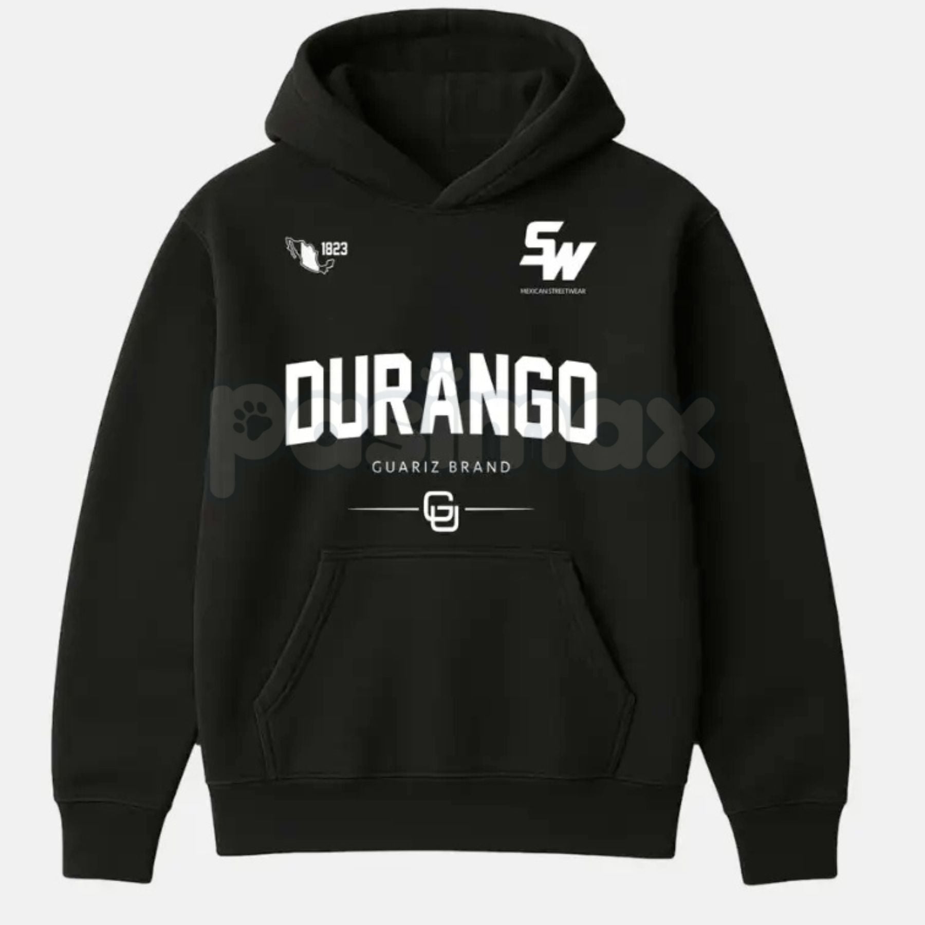 MX STREETWEAR STATE Hoodie – Custom State Pride Pullover, Mexican Culture & Streetwear Graphic Apparel, Unisex