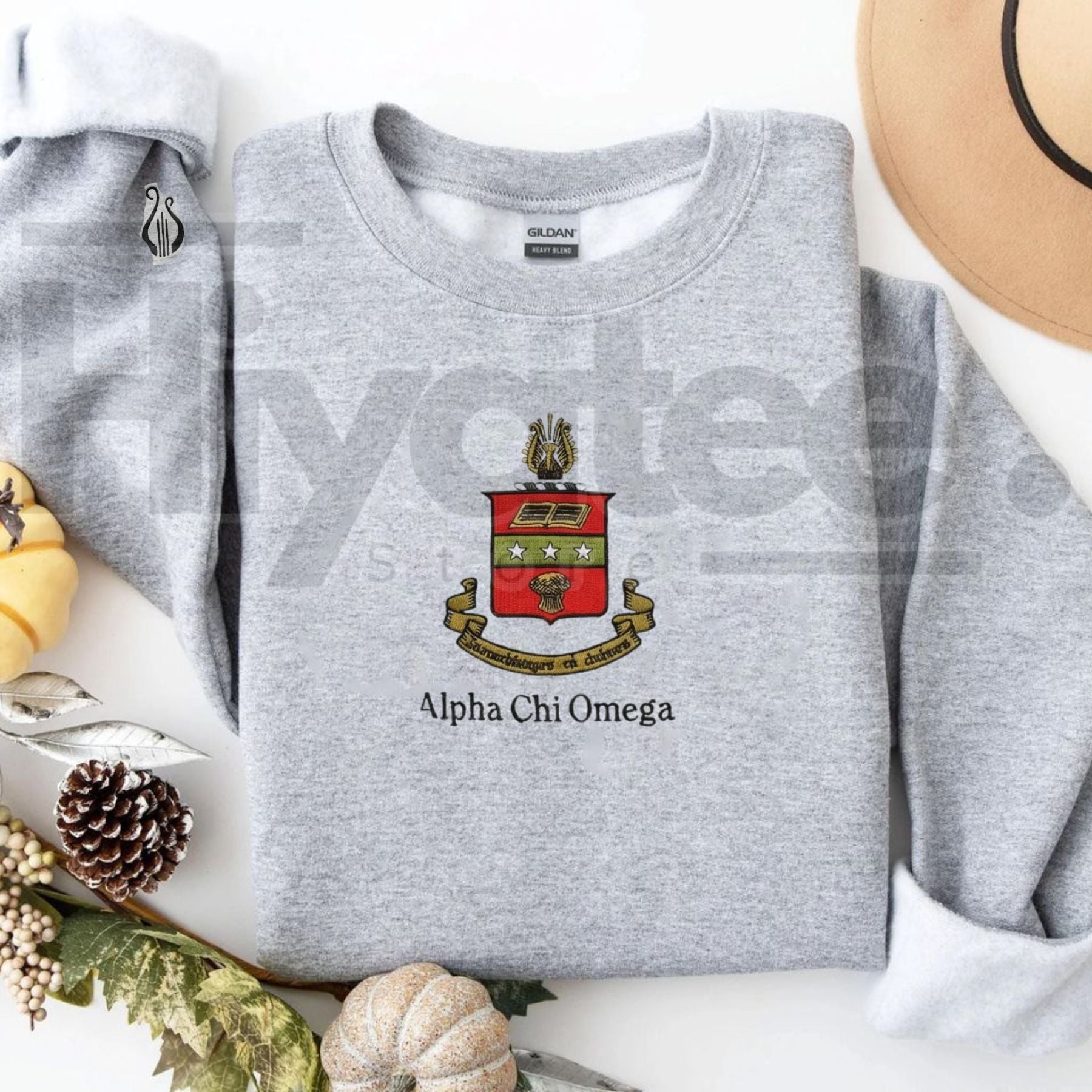 Custom Embroidered Sorority Sweatshirt – Elevated Greek Life Apparel & Sisterhood Gift