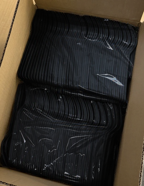 Royalty Black X-Heavy Weight PP Fork, 10 Sleeves of 100 Forks (1000/cs)