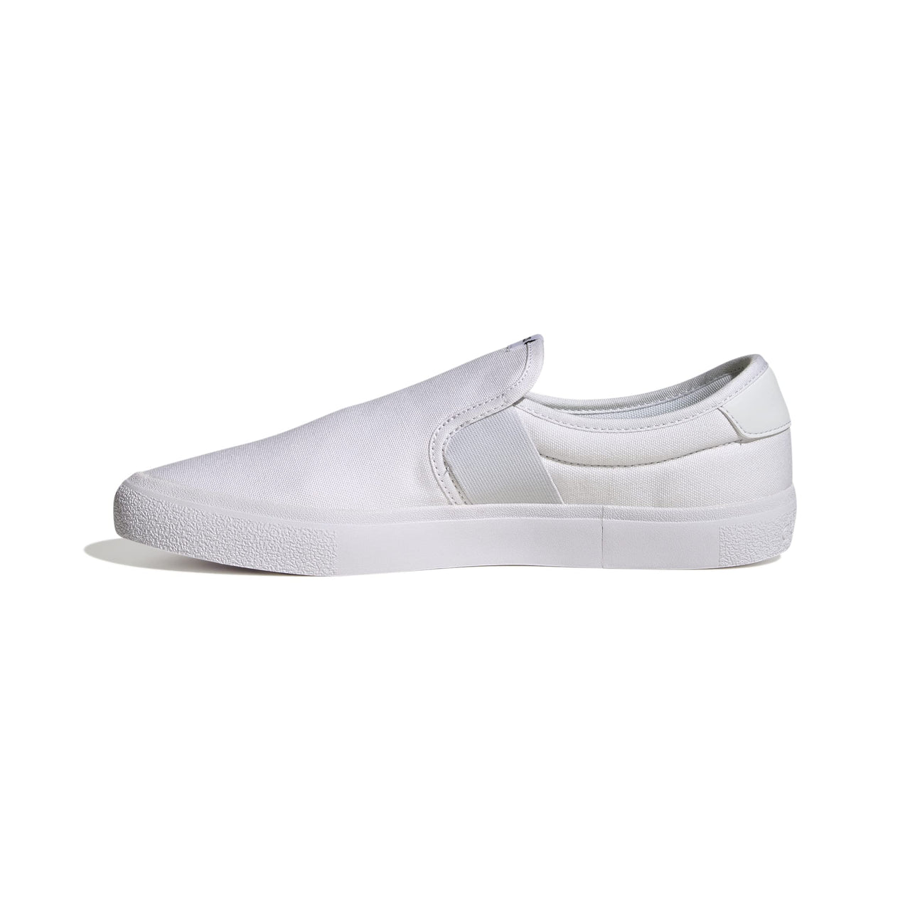 adidas Unisex Vulcraid3r Slip on Running Shoe White/White/Core Black 8 US Men