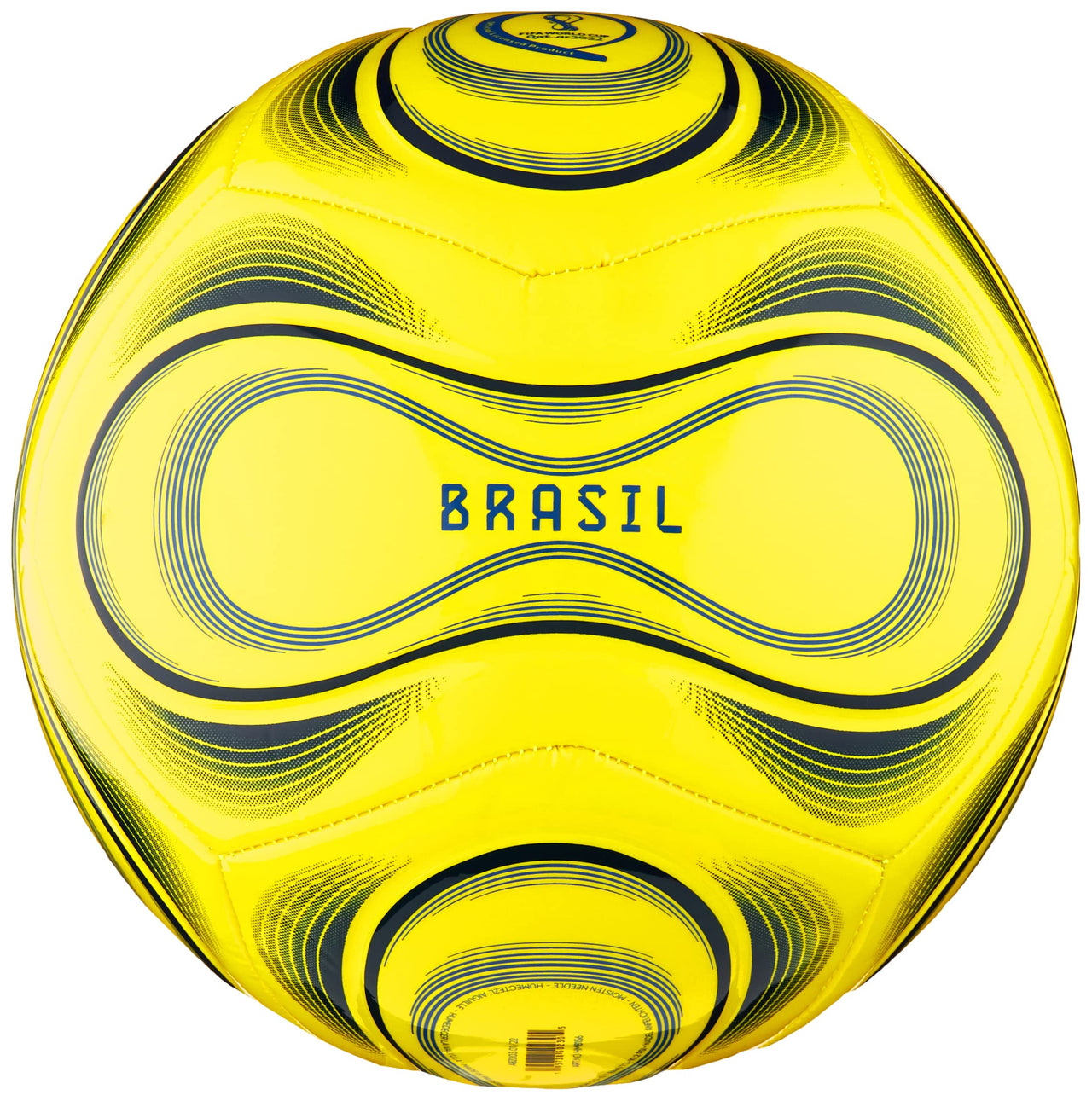 adidas Unisex-Adult Official World Cup Club Soccer Ball Bright Yellow/Dark Blue/Blue 5
