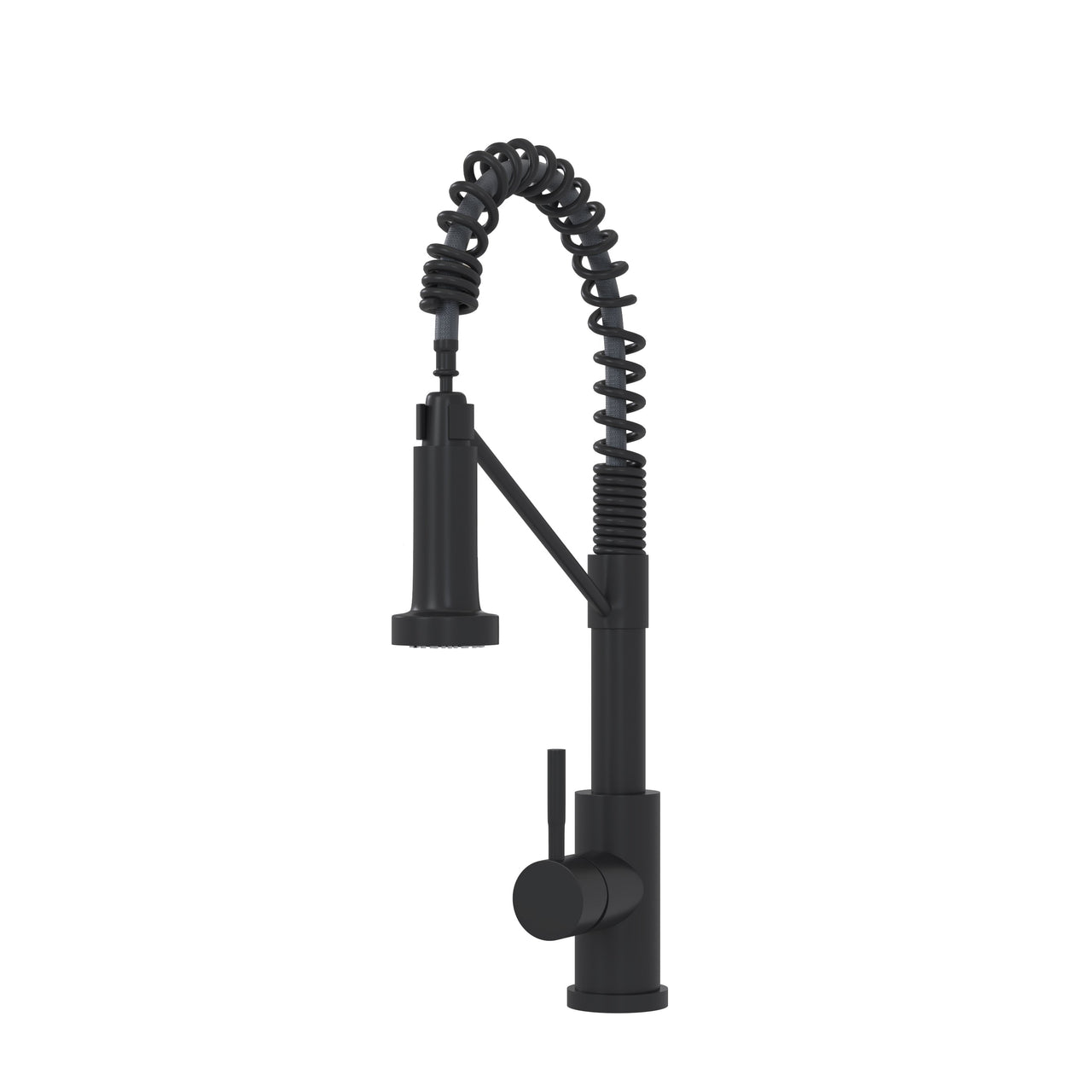 Bothwa Home CUPC Certified 19' Single Handle Kitchen Faucet (Matt Black Finish)