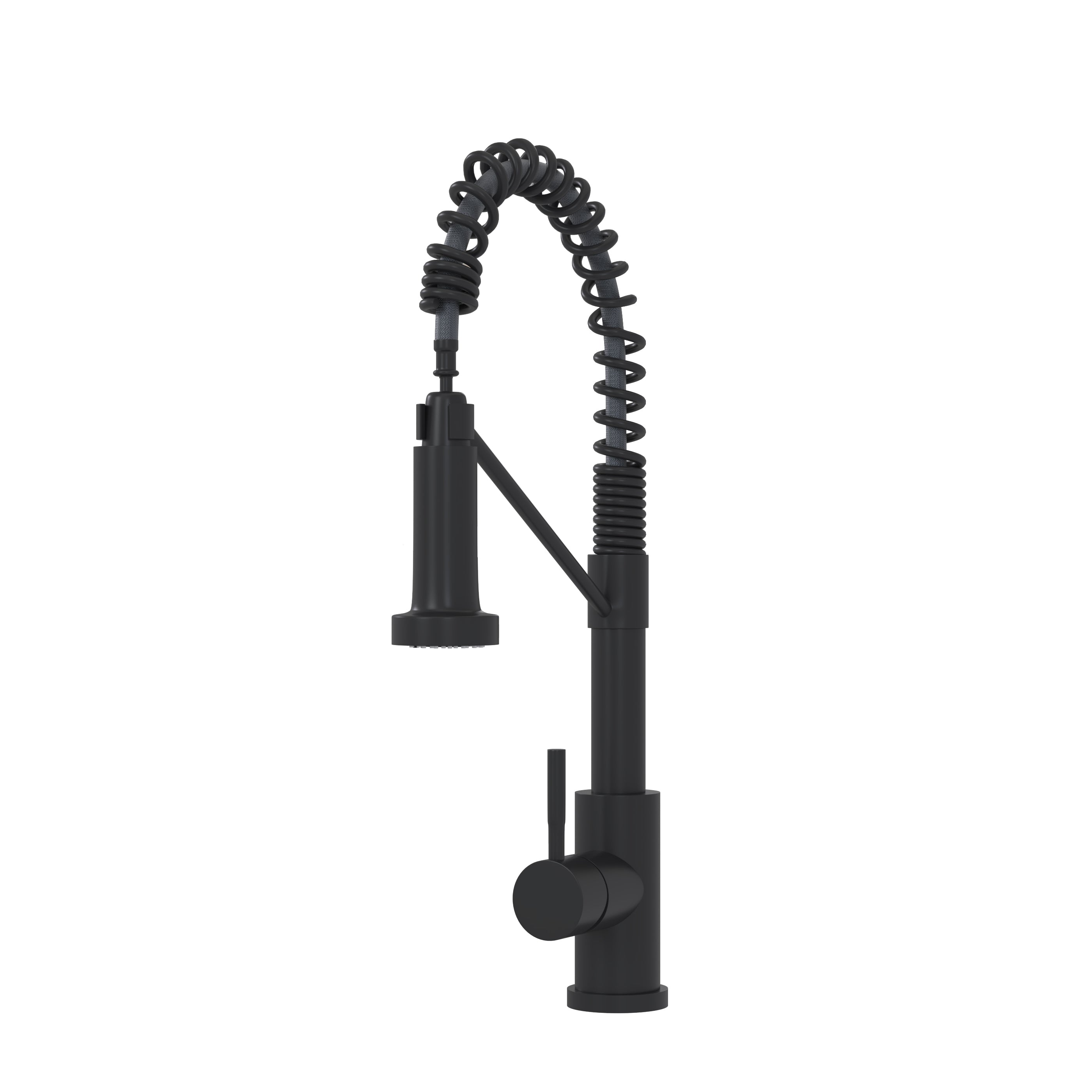 Bothwa Home CUPC Certified 19' Single Handle Kitchen Faucet (Matt Black Finish)