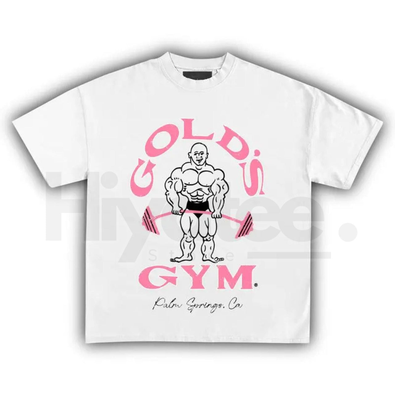 90s Gold's Gym Palm Springs California T-Shirt – Vintage Unisex Heavy Cotton Tee