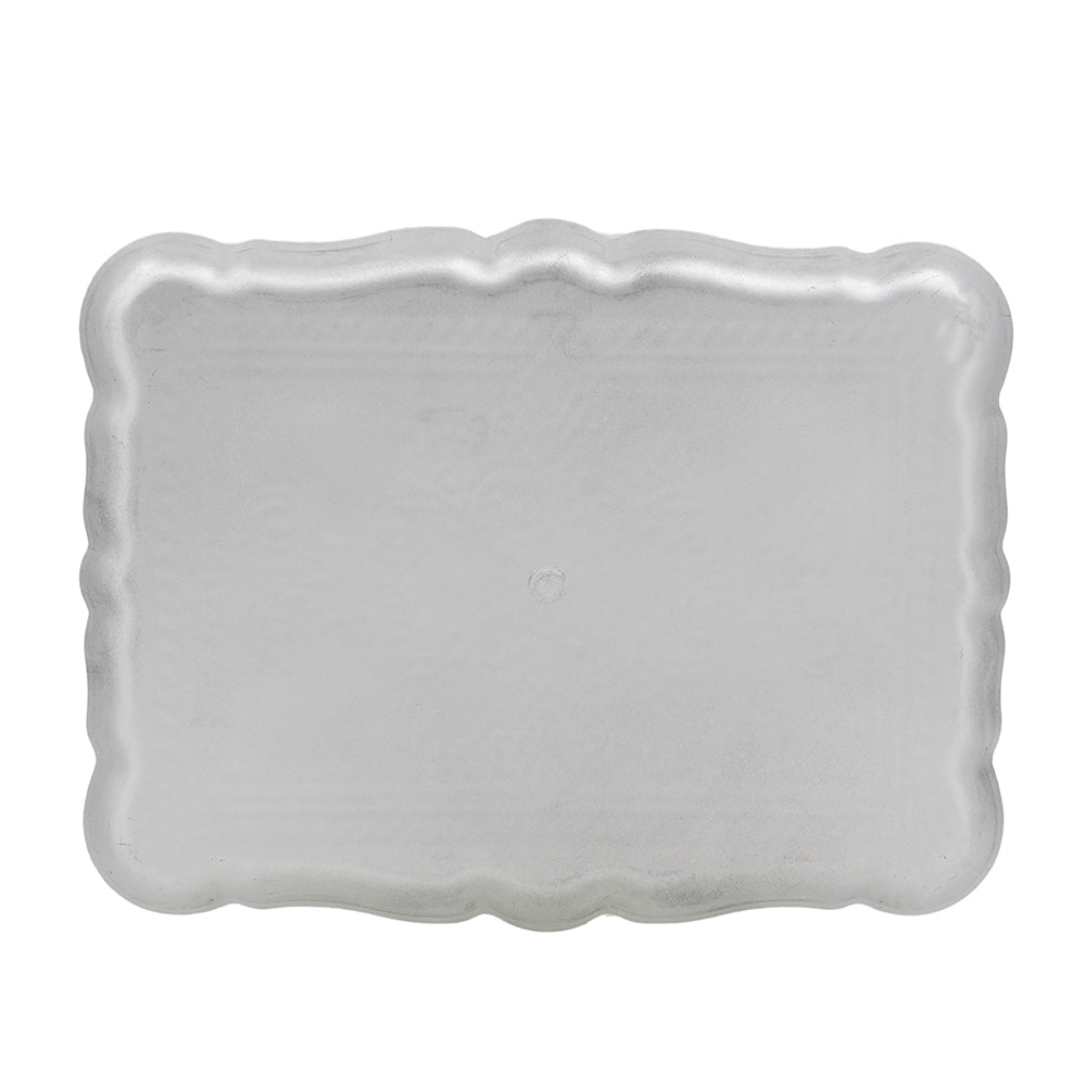 6 Pack Plastic Charger Plate, 11.8' x 9.1'