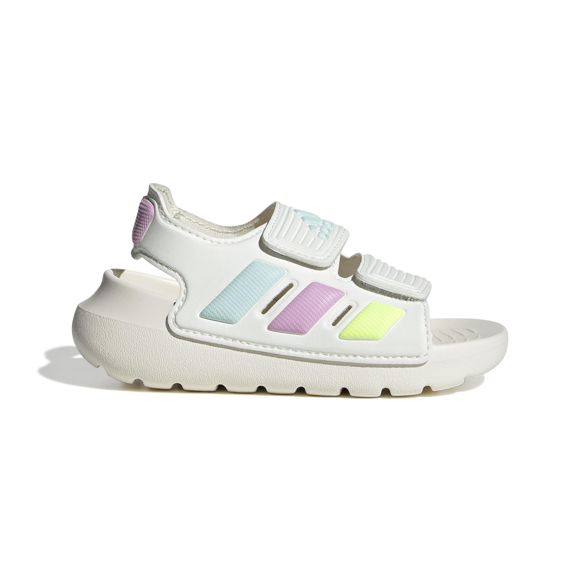 adidas Baby Altaswim 2.0 Slide Sandal Off White/Bliss Lilac/Halo Mint 5.5 US Unisex Infant