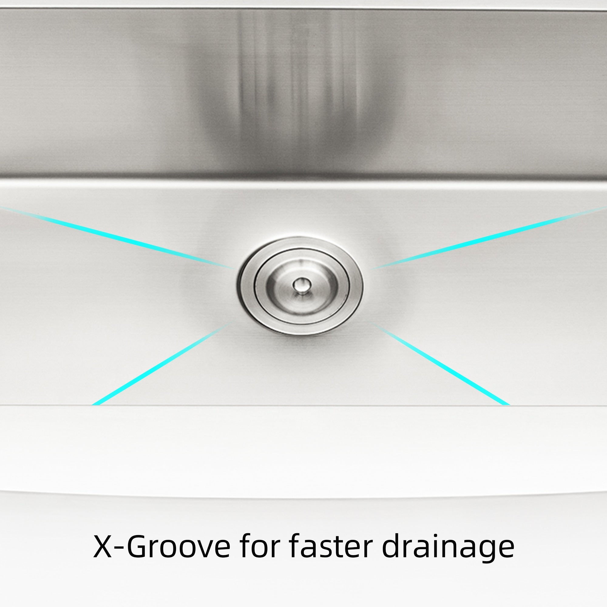 33'x21'x10'Farmhouse Apron Single Bowl Stainless Steel Kitchen Sink