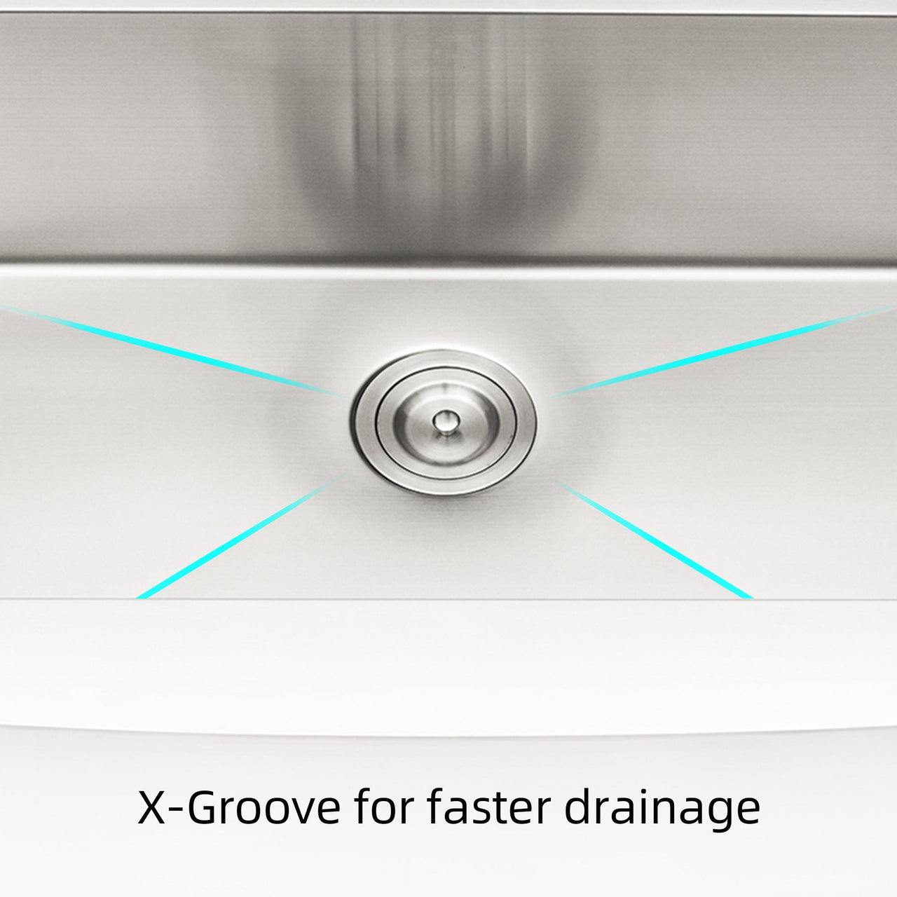 33'x21'x10'Farmhouse Apron Single Bowl Stainless Steel Kitchen Sink
