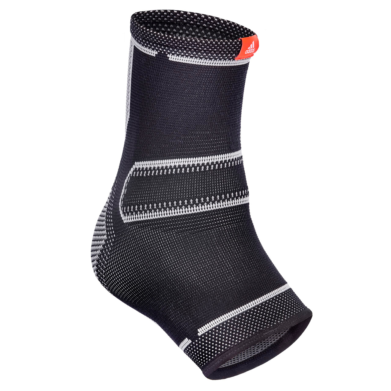 adidas Ankle Support Sleeve for Training Competitions and Recovery Support - Ergonomic Design with Structured Reinforcement and Breathable Material - For All Fitness Levels - Black Large