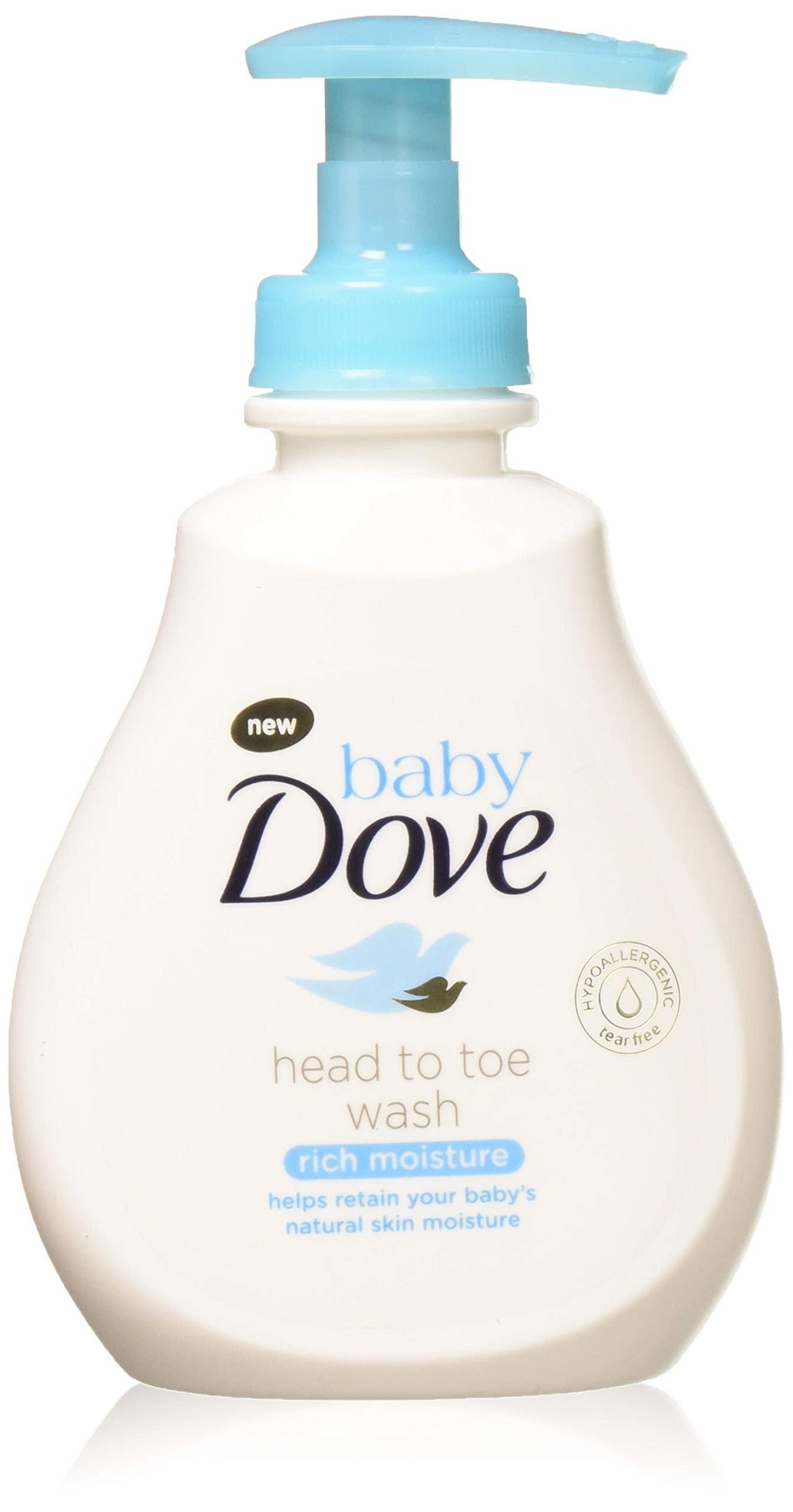 Baby Dove Head to Toe Wash Rich Moisture 6.76 Ounce (Pack of 6)