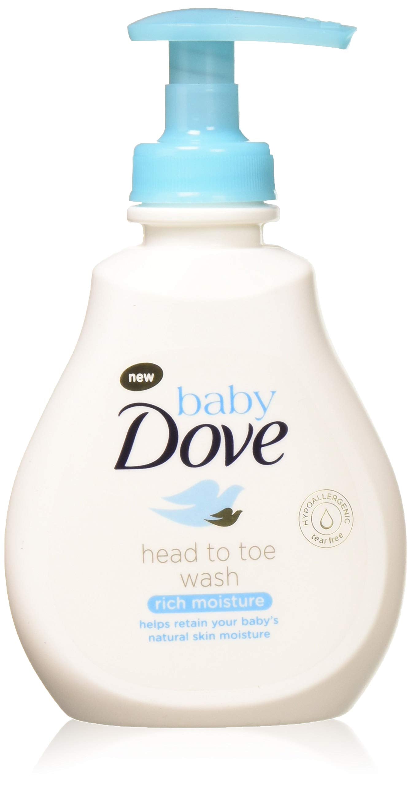 Baby Dove Head to Toe Wash Rich Moisture 6.76 Ounce (Pack of 6)