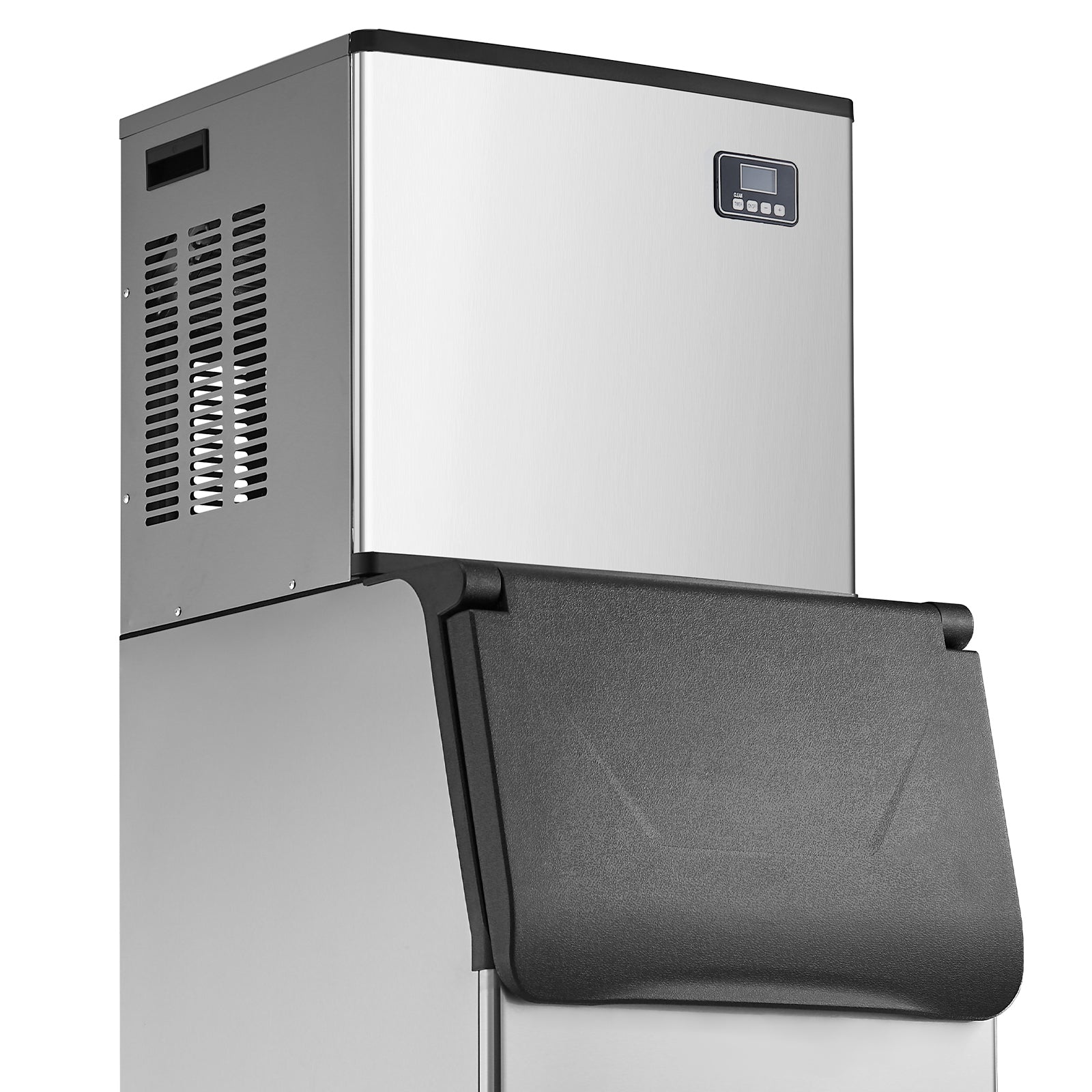 Commercial Ice Maker Machine - Head 360 lbs/Day Self-Cleaning Ice Machine,Modular Ice Cube Machine for Restaurant Hotel - Head Only